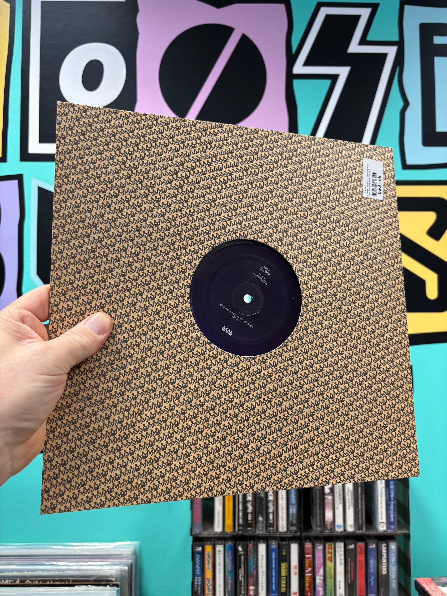 Literon: Storm/Nightfall, 12inch, Black vinyl, Clone Basement Series, Netherlands 2010