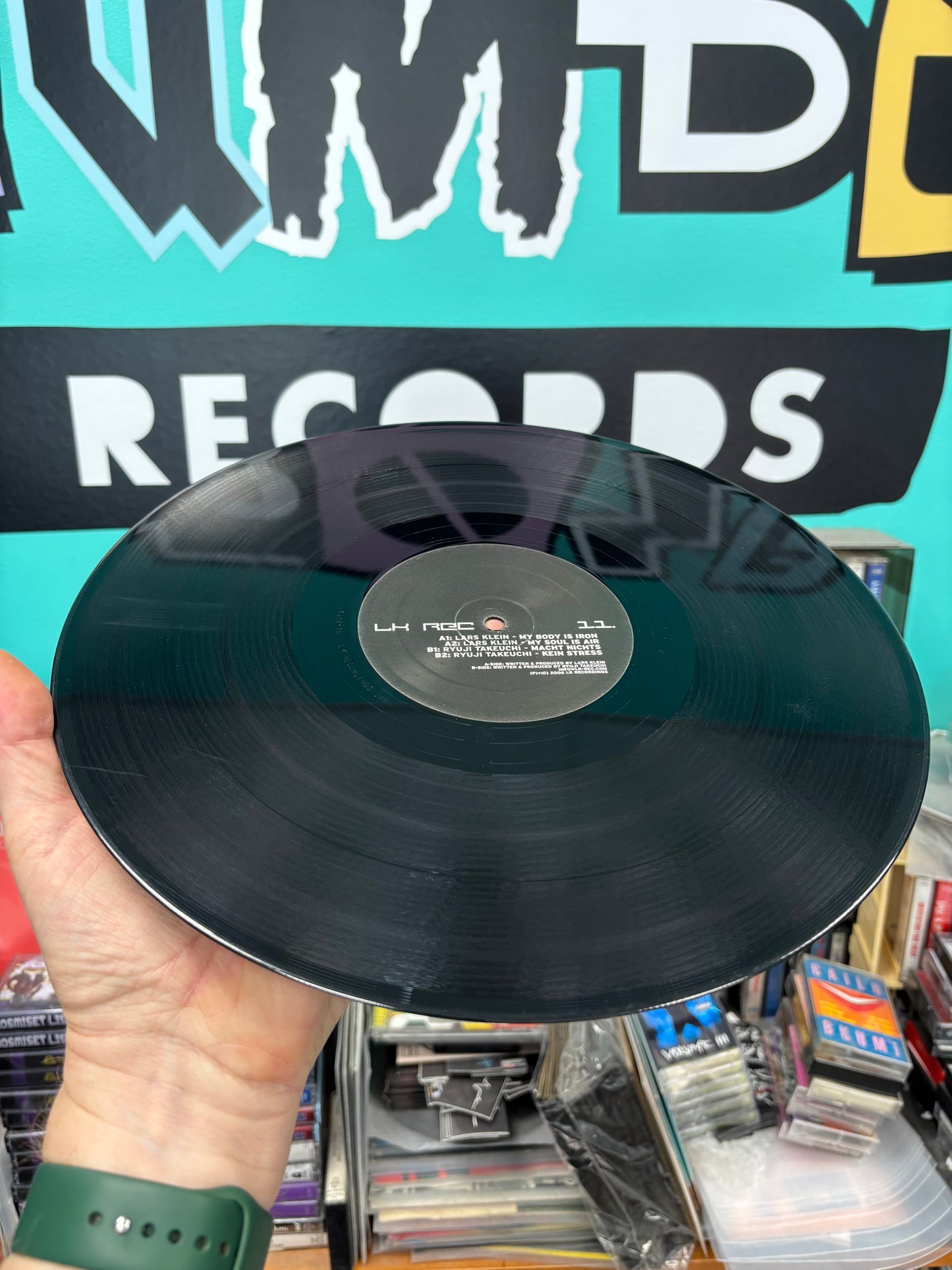 Lars Klein/Ryuji Takeuchi: Trustworthy Men EP, 12inch, Only official pressing, LK Rec, Germany 2004