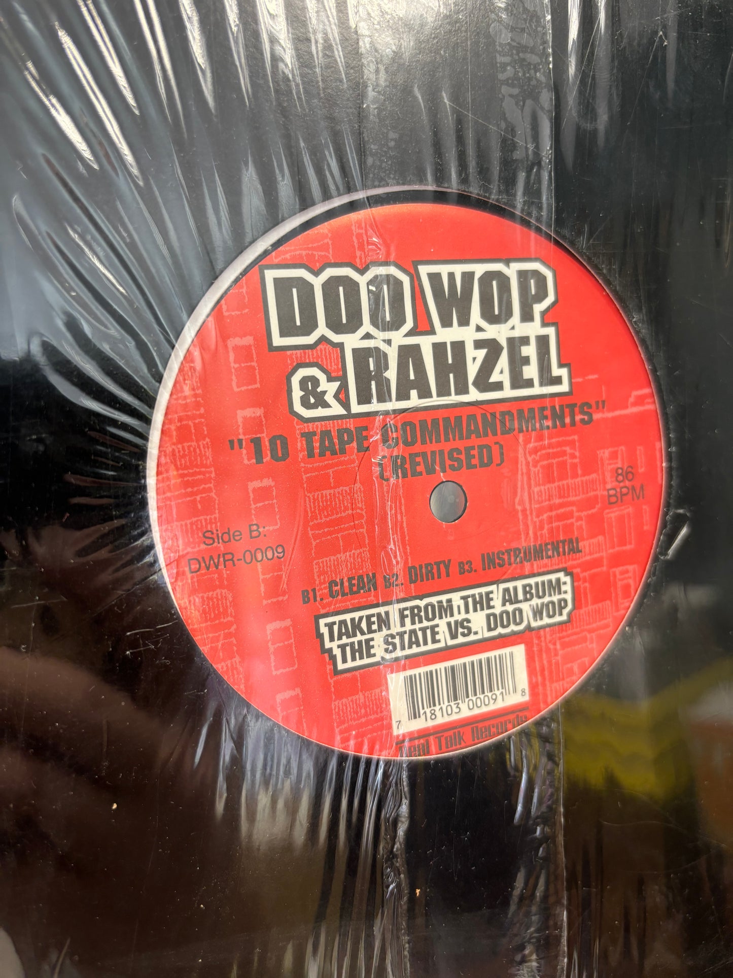 Doo Wop & Raekwon: Castle To Castle/10 Tape Commandments (Revised), 12inch, Only official pressing, Real Talk Records, US 2003