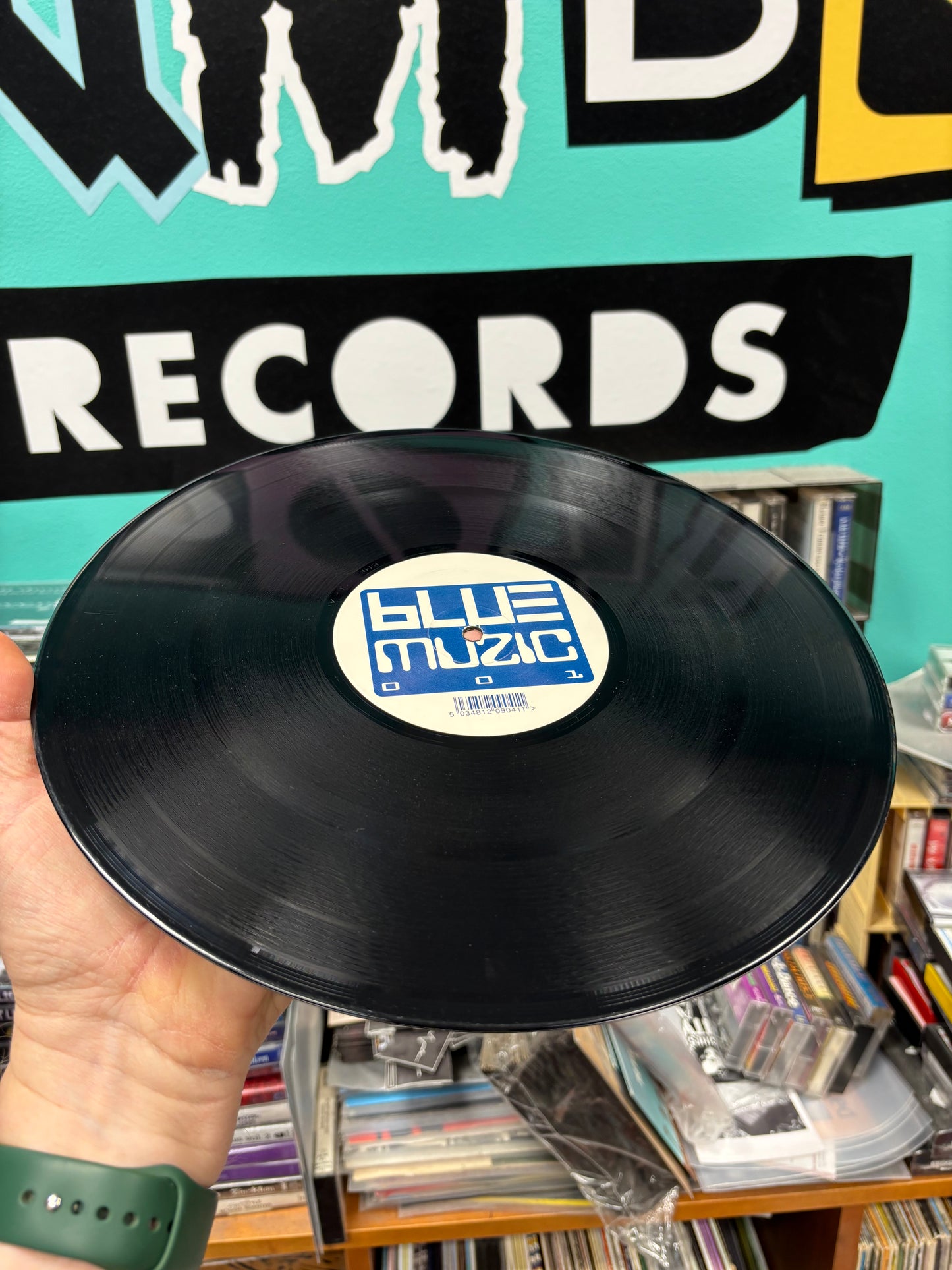 Chad Lewis v Boom Jam/Paul Glazby: Come On Now/Comin’ Out, 12inch, Only official pressing, Blue Muzic Records, UK 2001