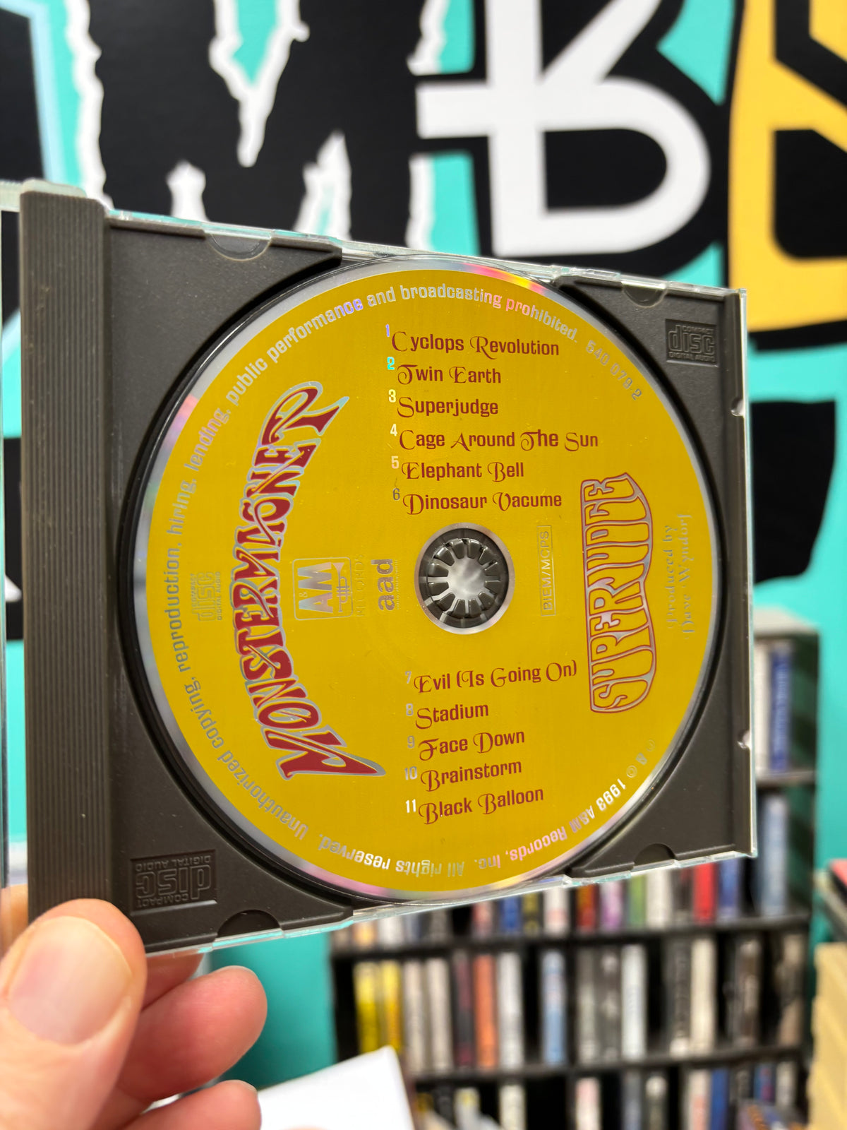 Monster Magnet: Superjudge, CD, A&M Records, Europe 1993
