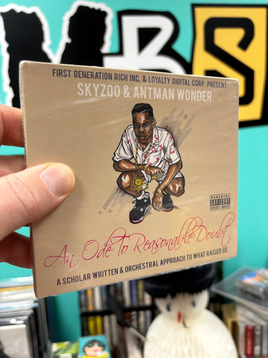 HULLU VARASTOALE -20%‼️‼️‼️Skyzoo & Antman Wonder: An Ode To Reasonable Doubt, CD, EP, Limited Edition, US 2014