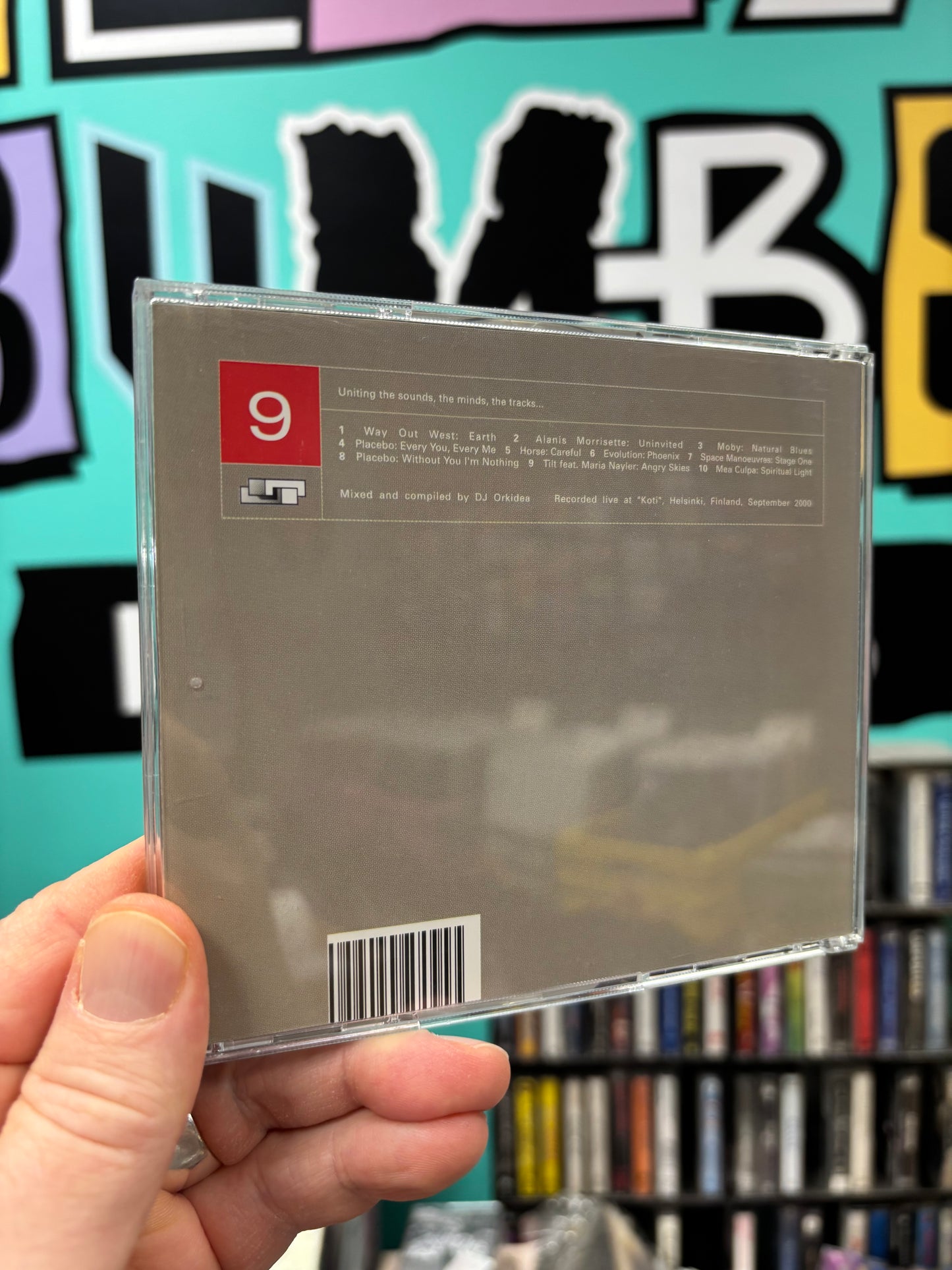 DJ Orkidea: Unity Mix Volume.9, CD, Only pressing, Unity Recordings Ltd., Finland 2000