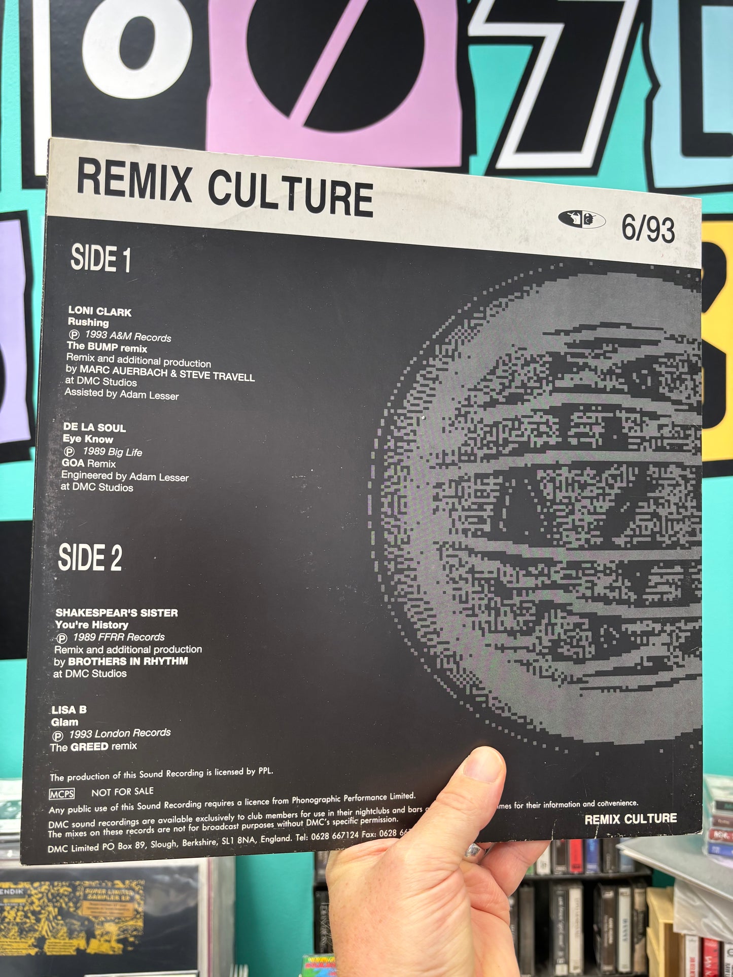 DMC - Remix Culture 6/93, 12inch, Only pressing, DMC, UK 1993