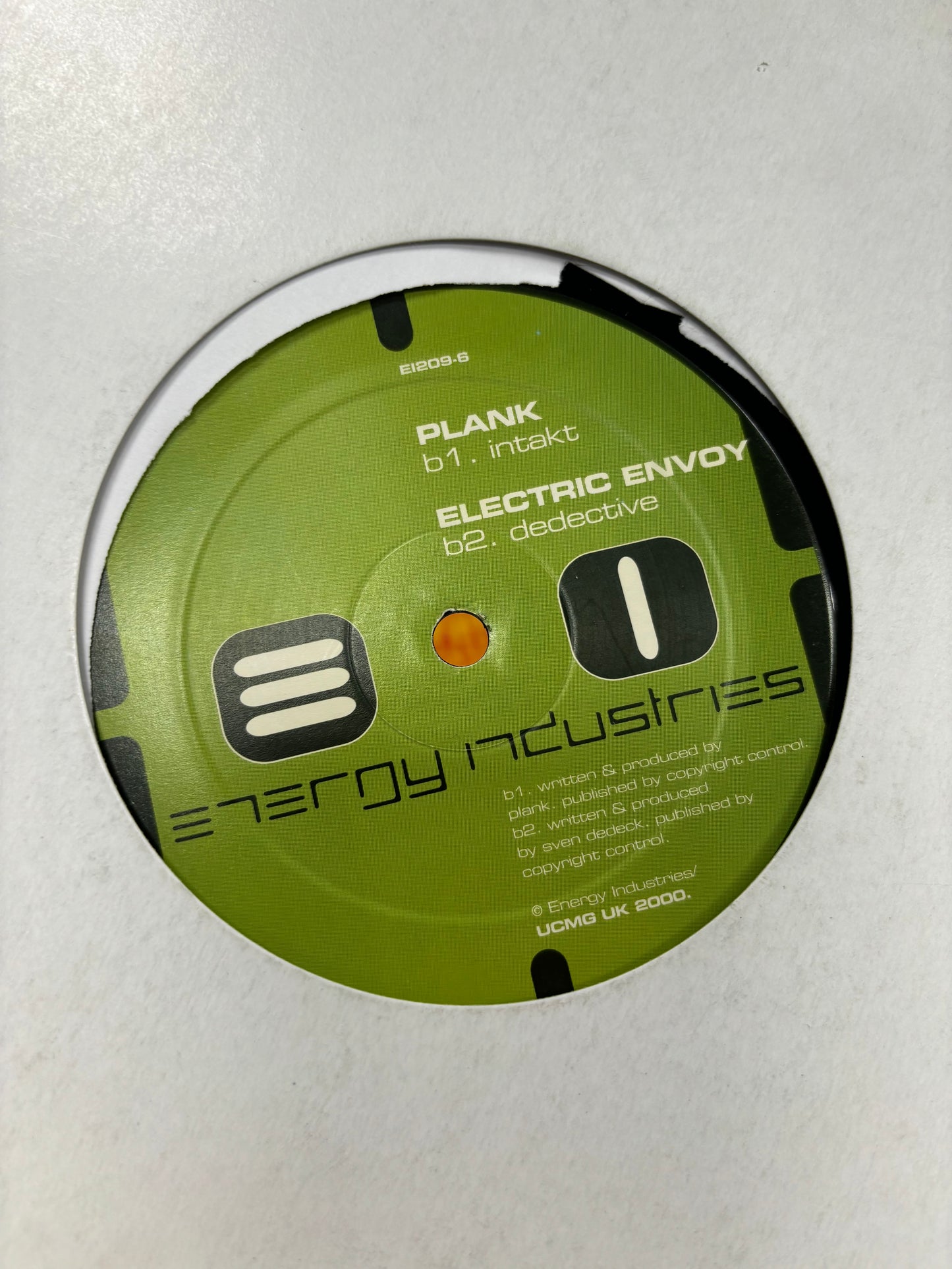 Energy Industries Sampler, 12inch, Only pressing, Energy Industries, Germany 2000