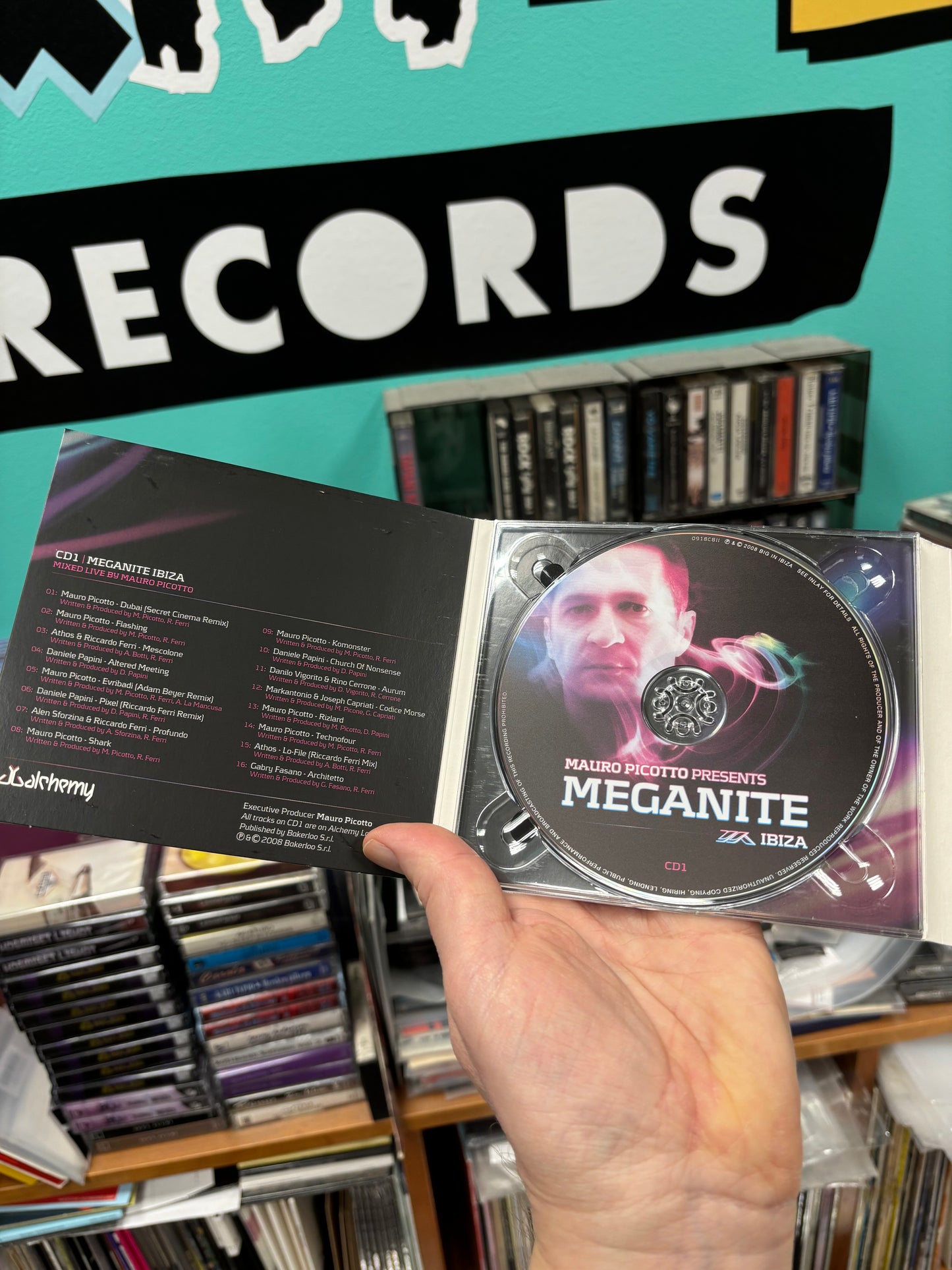 Mauro Picotto - Meganite - Privilege, Ibiza, 2CD, Only pressing, Mixed, Big In Ibiza, UK 2008