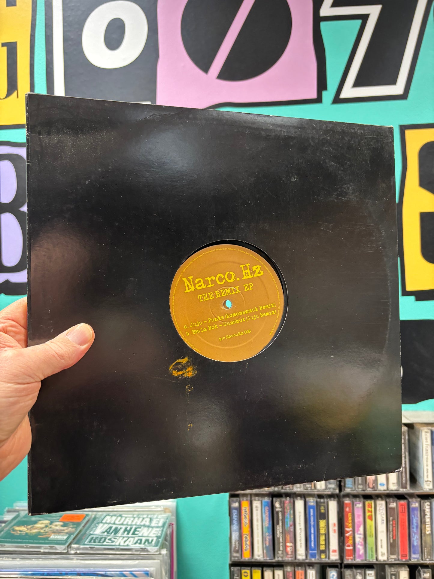 Juju & Tes La Rok: The Remix EP, 2x12inch, Only pressing, NarcoHZ, US 2007