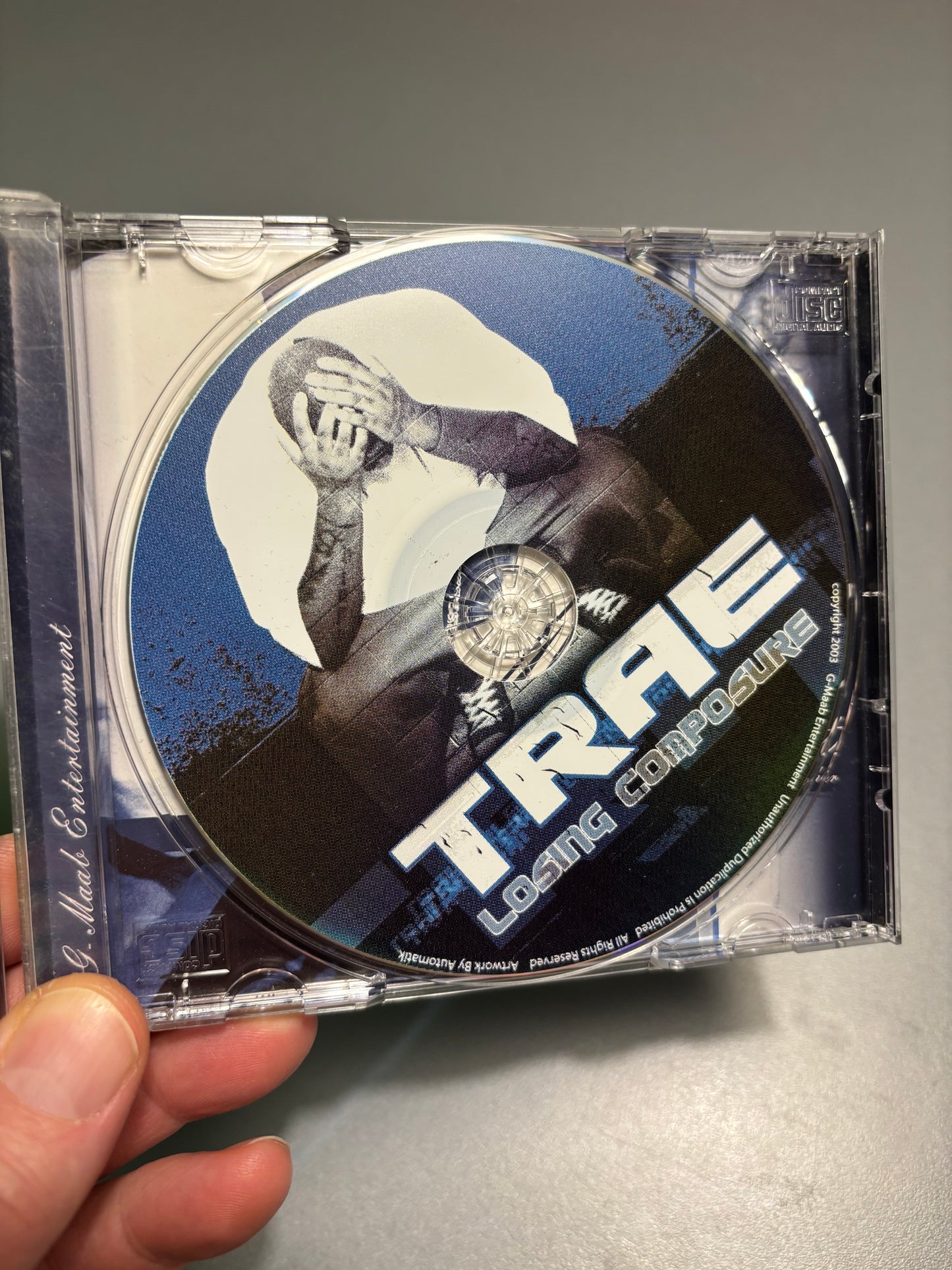 Trae: Losing Composure, CD, OG pressing, G-Maab Entertainment, US 2003
