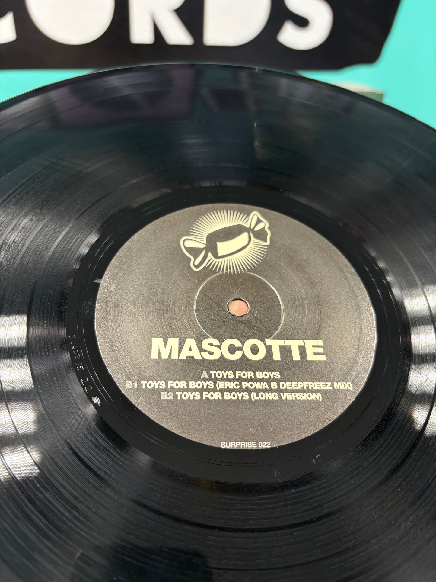 Mascotte: Toys For Boys, 12inch, Only pressing, Surprise Records, Belgium 2004