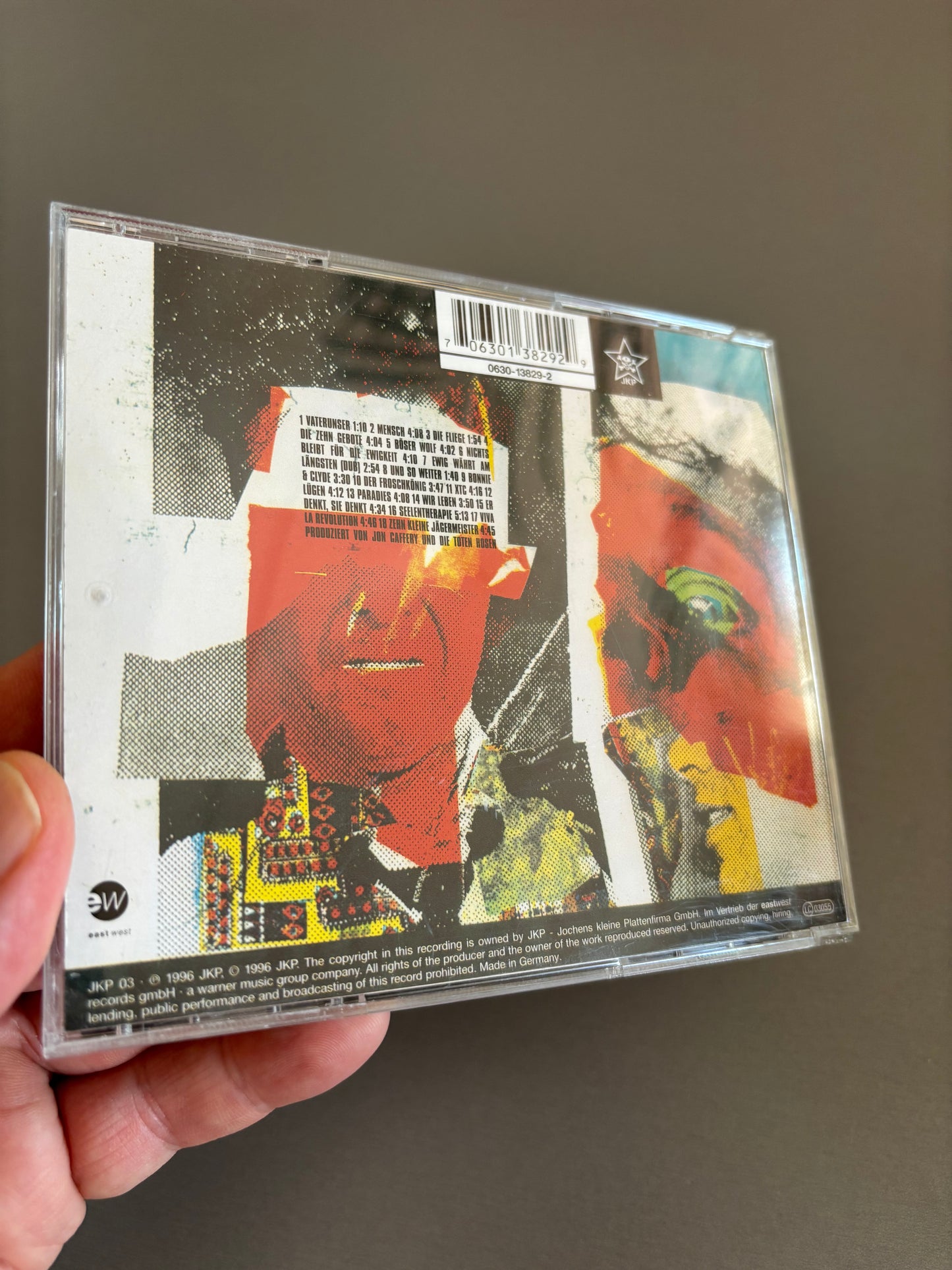 Die Toten Hosen: Opium Fürs Volk, CD, Jochens Kleine Plattenfirma, Germany 1996