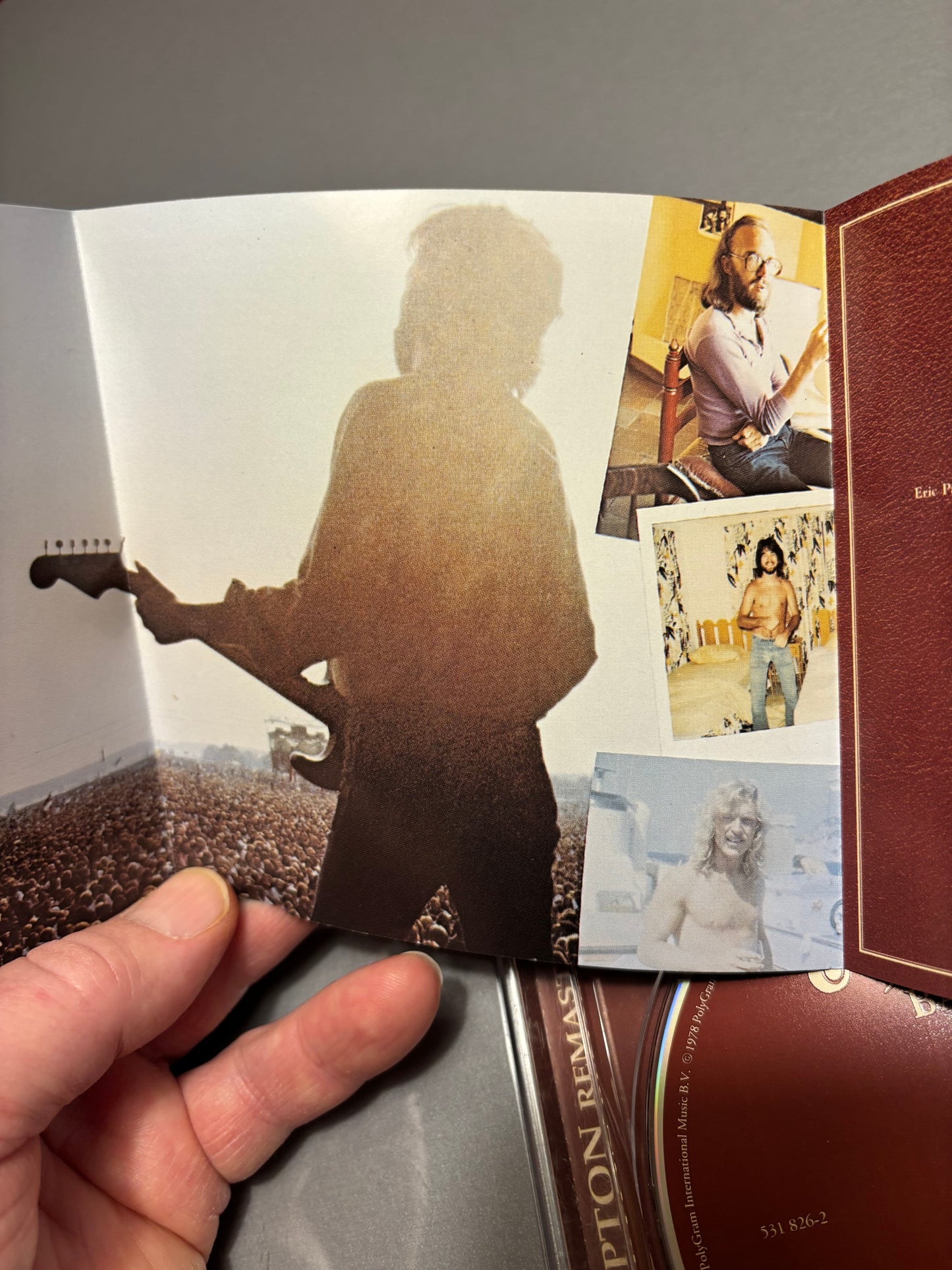 Eric Clapton: Backless, CD, reissue, remastered, Polydor, Europe year?