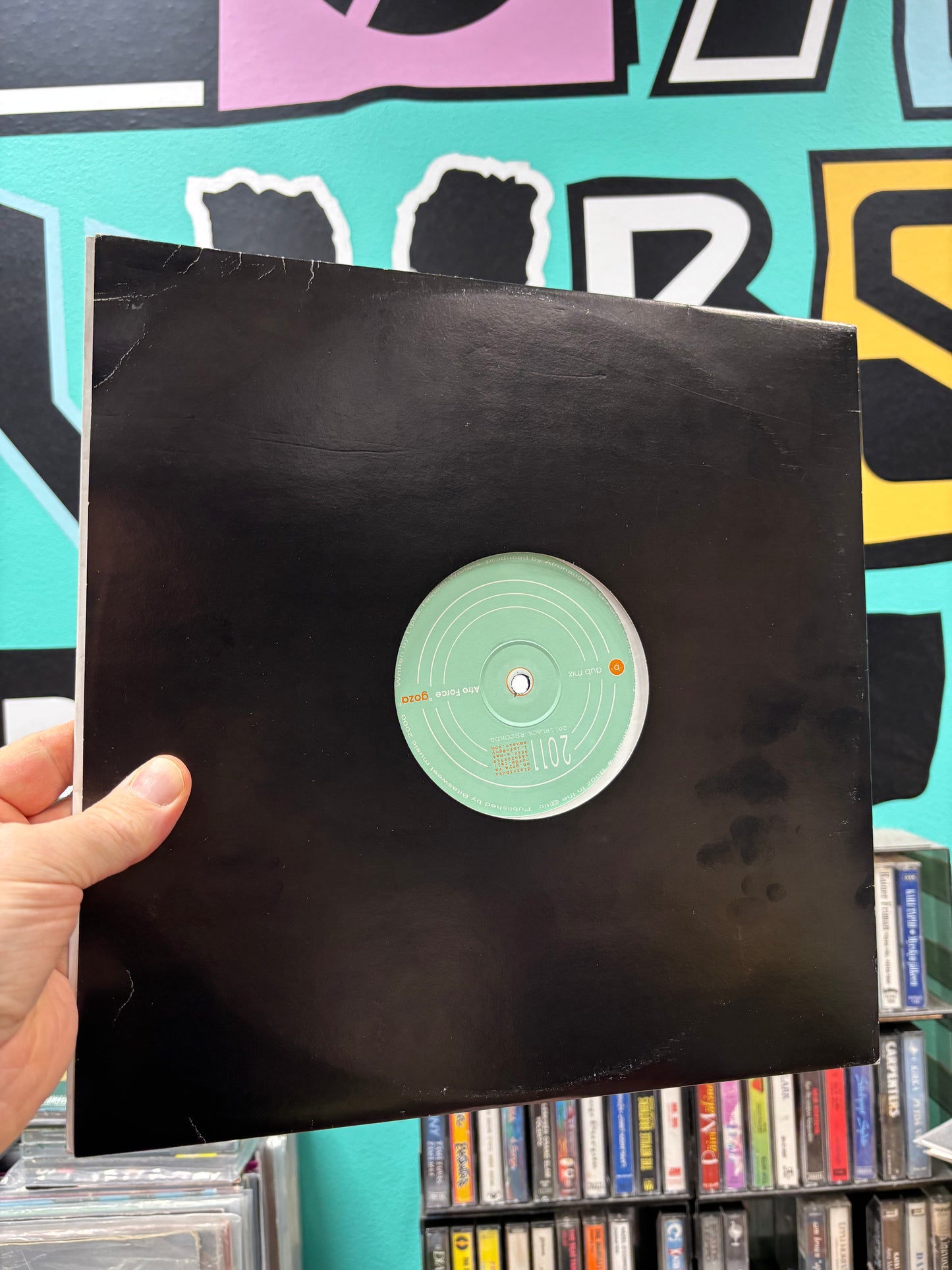 Afro Force: Goza, 12inch, Only pressing, 2000 Black, UK 2001