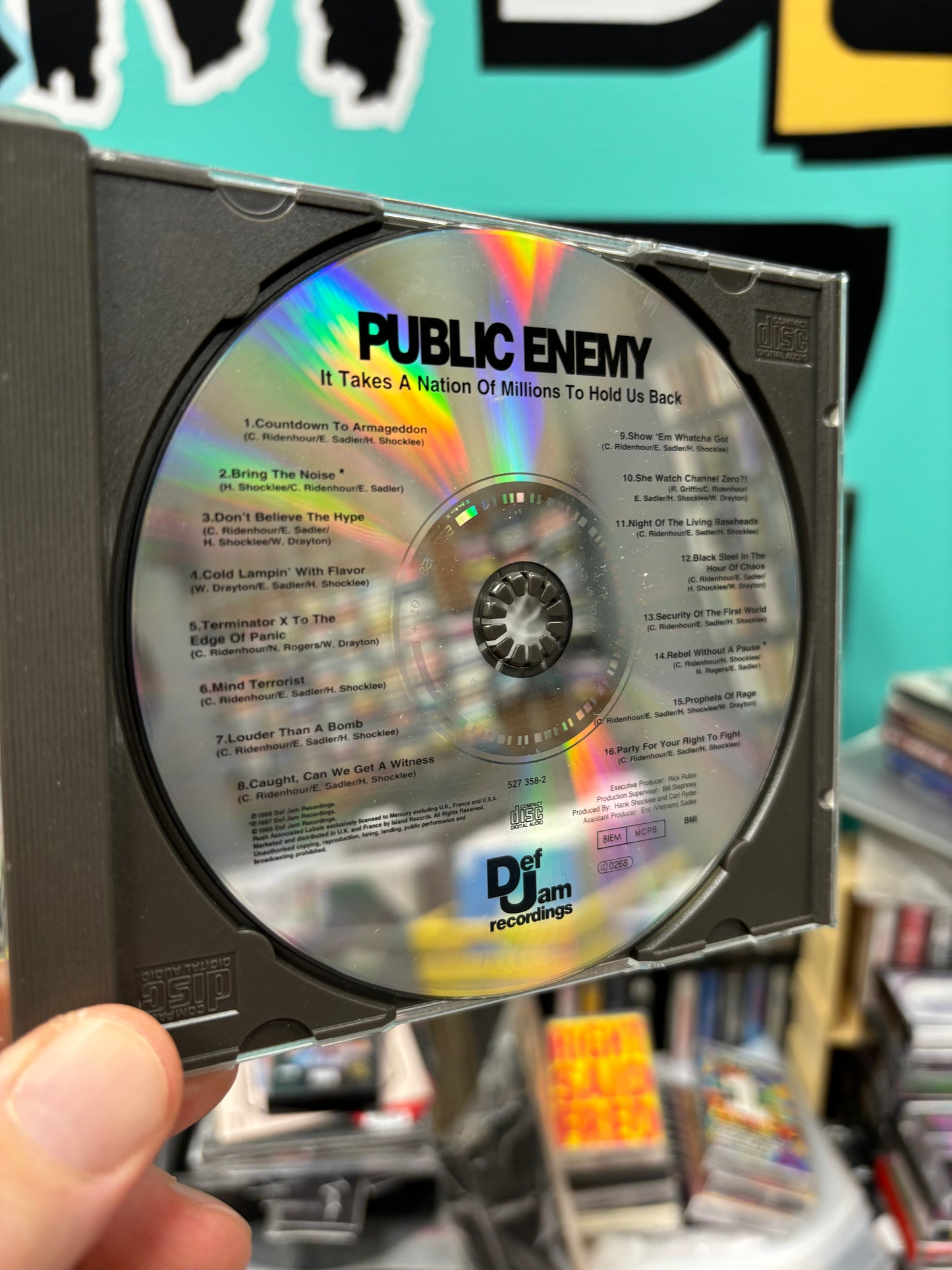 Public Enemy: It Takes A Nation Of Millions To Hold Us Back, CD, reissue, PMDC Germany, Def Jam Recordings, UK 1988?