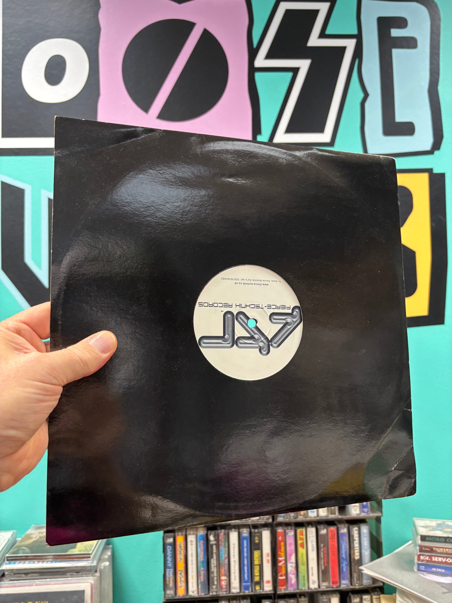 RR Fierce & DMF: Bust Da Beat, 12inch, Only official pressing, Fierce Technik Records, UK 2000