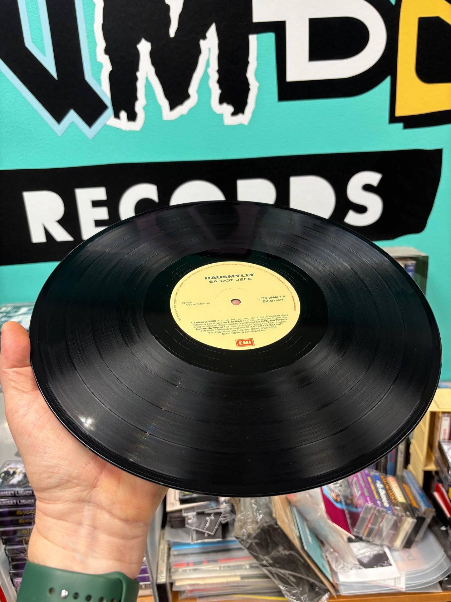 Hausmylly: Sä Oot Jees, LP, Only vinyl pressing, EMI, Finland 1992