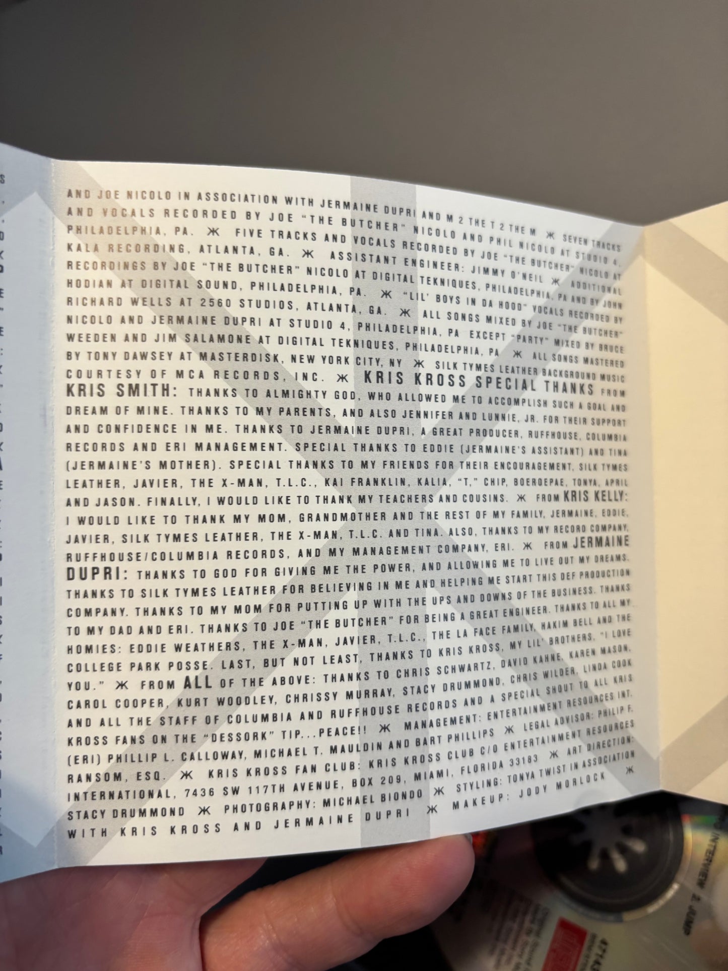 Kriss Kross: Totally Krossed Out, CD, Columbia, Ruffhouse Records, Europe 1992