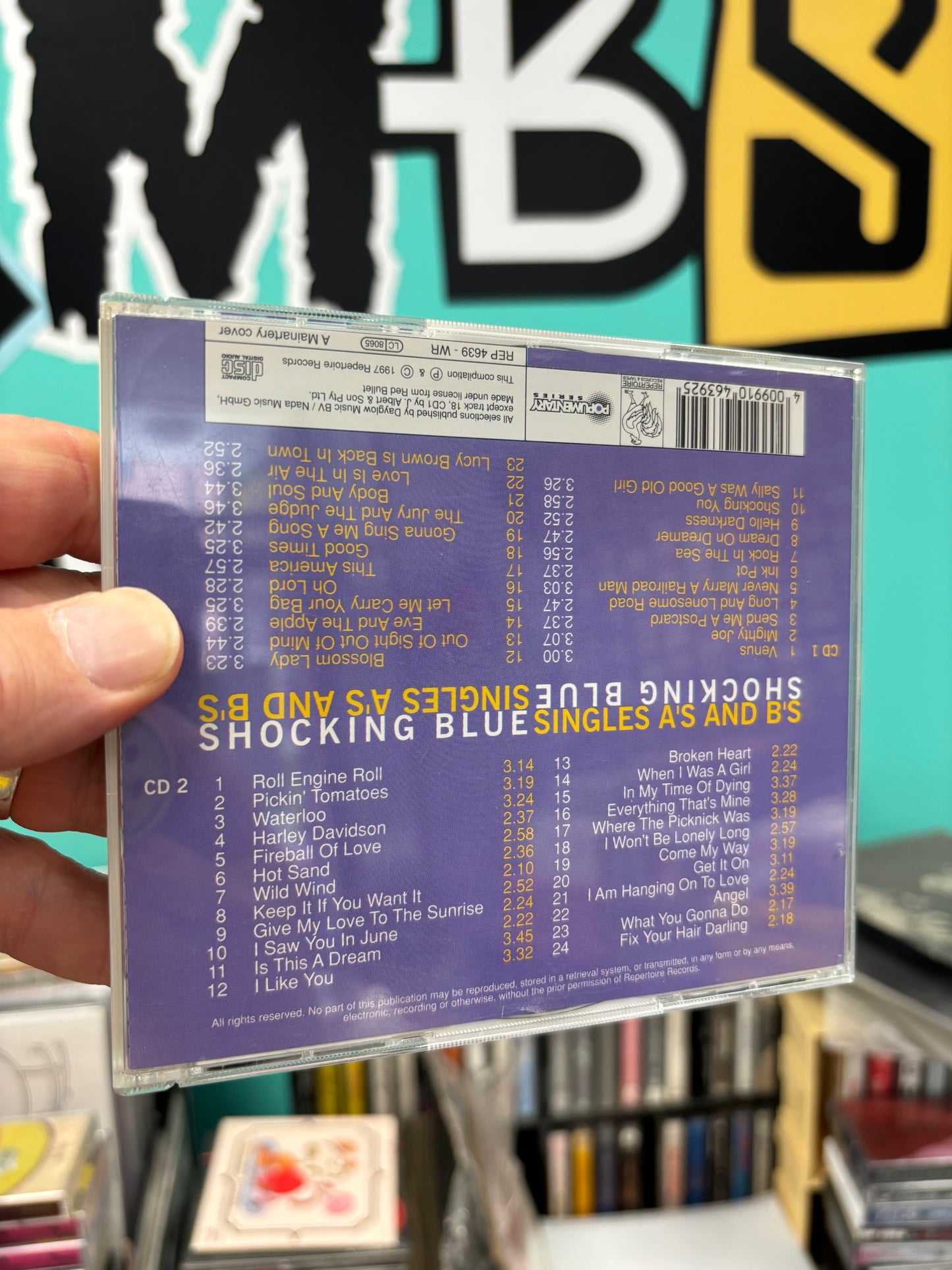 Shocking Blue: Singles A’s And B’s, 2CD, Repertoire Records, Germany 1997