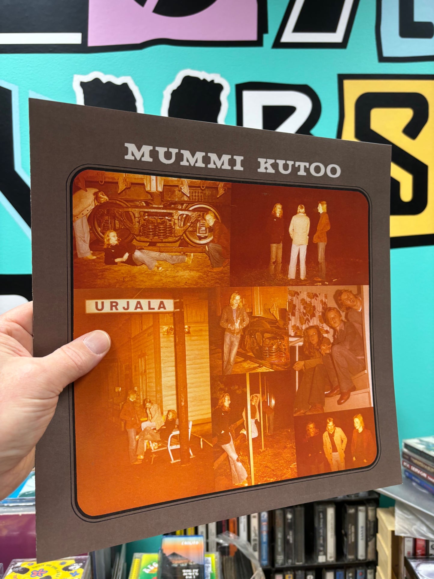 Mummi Kutoo: Mummi Kutoo, reissue, Limited Edition, Brown, 2LP, Gatefold, Svart Records, Full Contact Records, Finland 2016