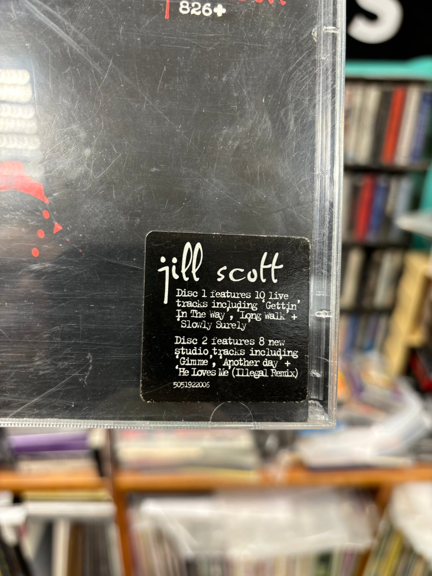 Jill Scott - Experience: Jill Scott 826+, 2CD, Hidden Beach Recordings, Europe 2001