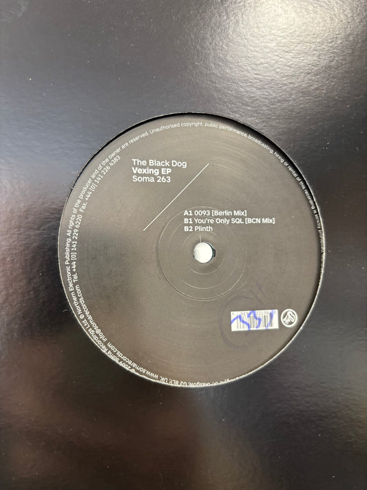 The Black Dog: Vexing EP, 12inch, Only official pressing, Soma Quality Recordings, UK 2009