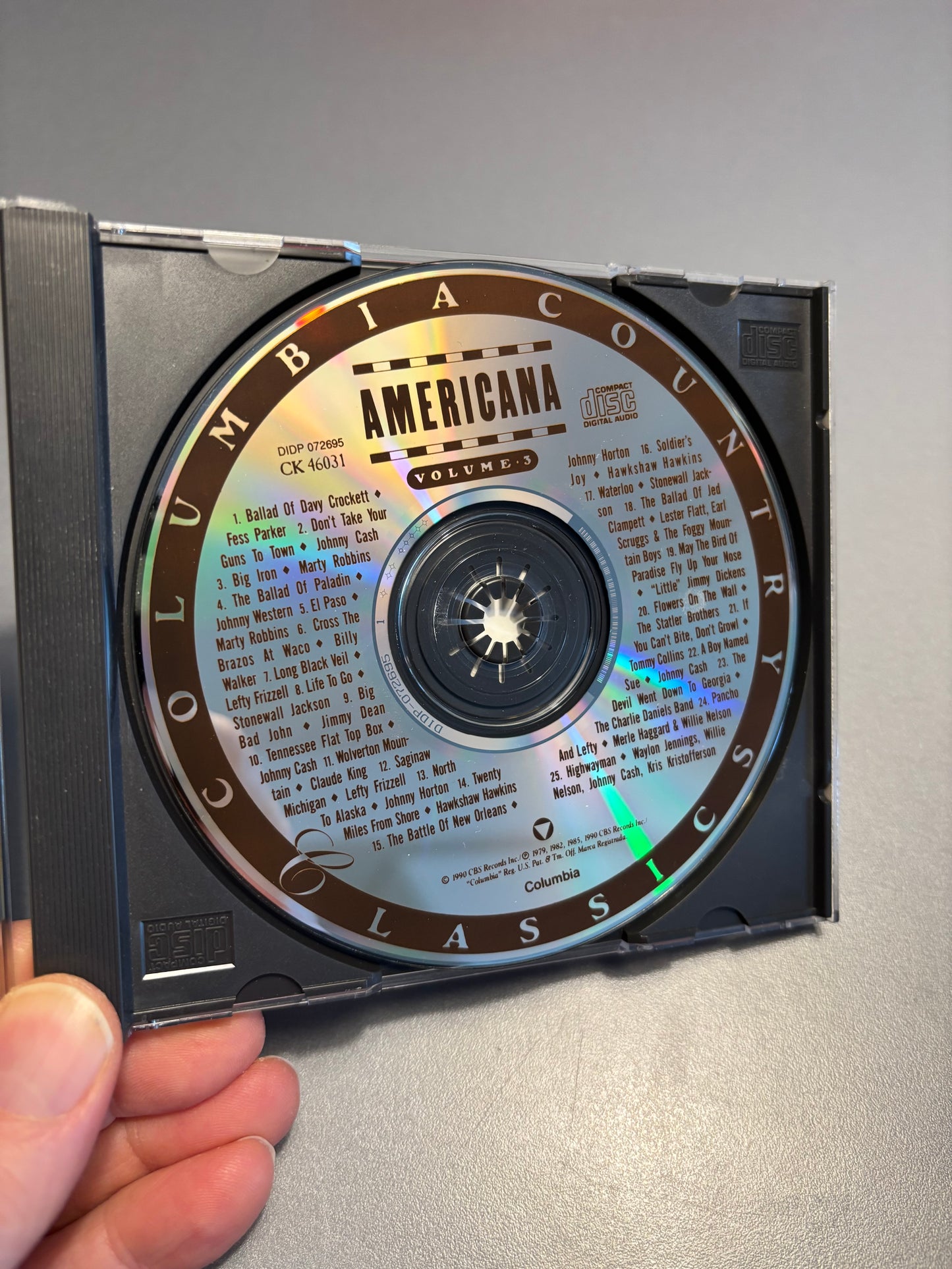 Columbia Country Classics - Americana Volume 3, CD, reissue, Columbia, US year?