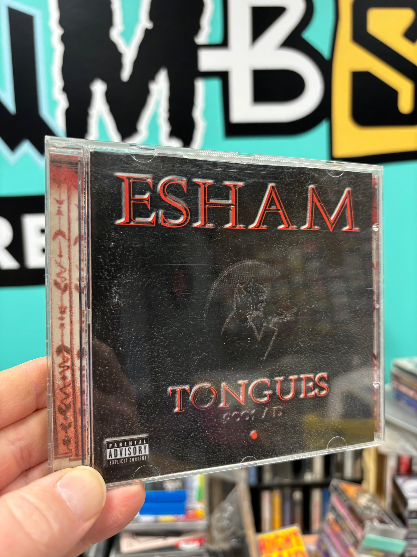 Esham: Tongues, CD, Only official CD pressing, Overcore/Gothom, TVT Records, US 2001