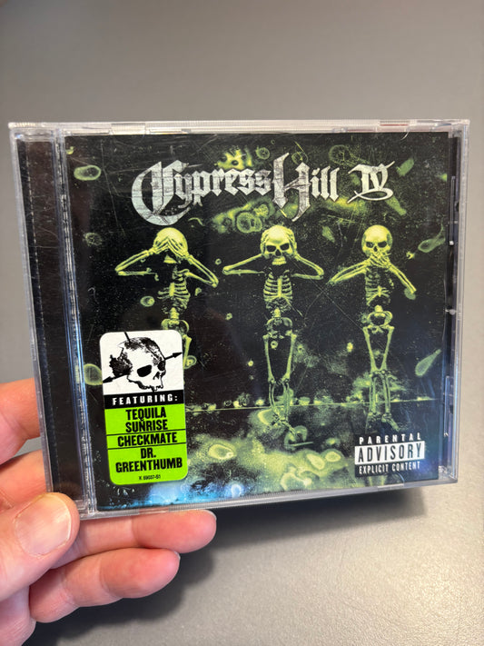 Cypress Hill: IV, CD, 1st pressing, Ruffhouse Records, US 1998