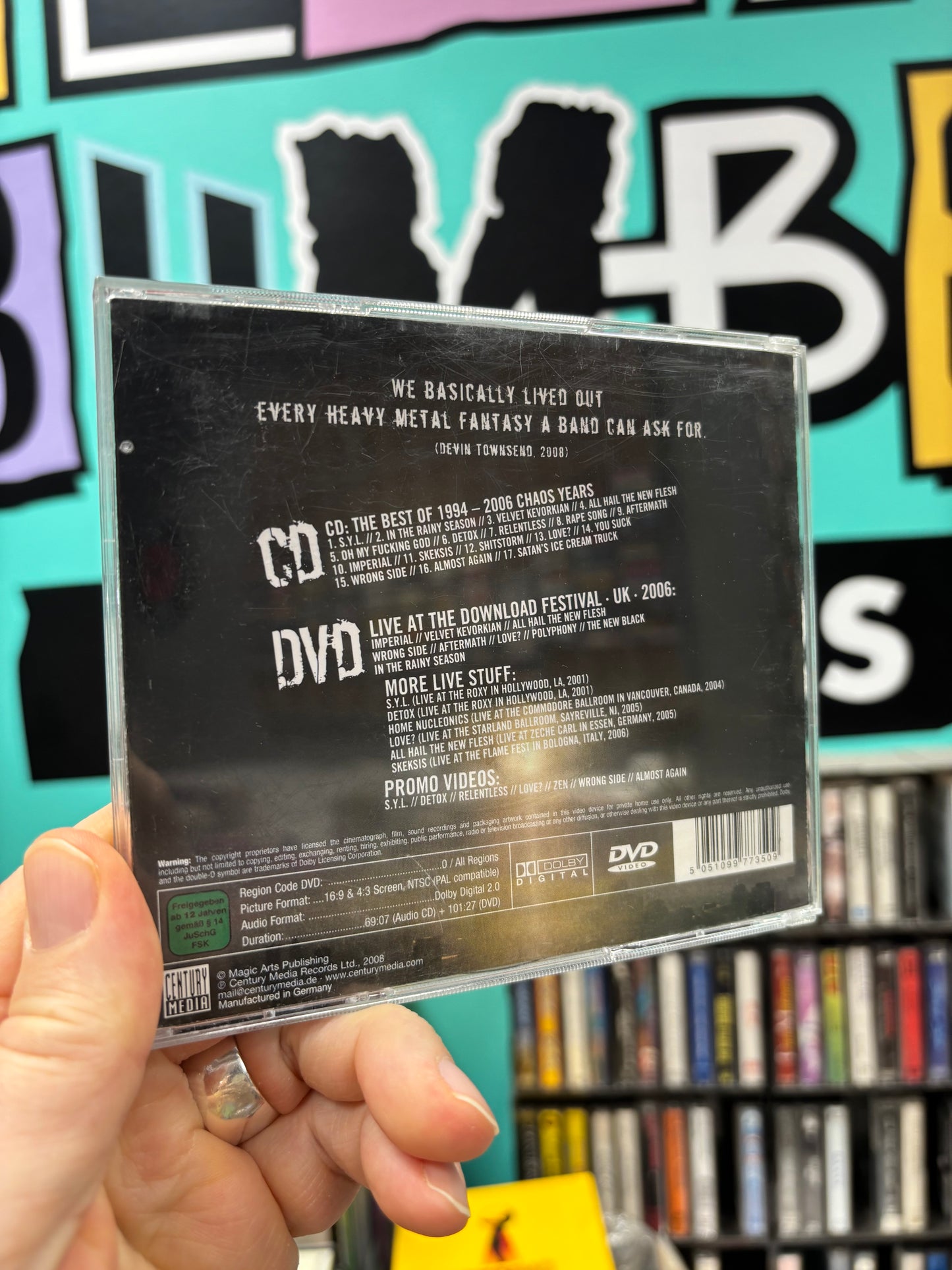 Strapping Young Lad: 1994-2006 Chaos Years, CD, DVD, Compilation, remastered, Century Media, Germany 2008