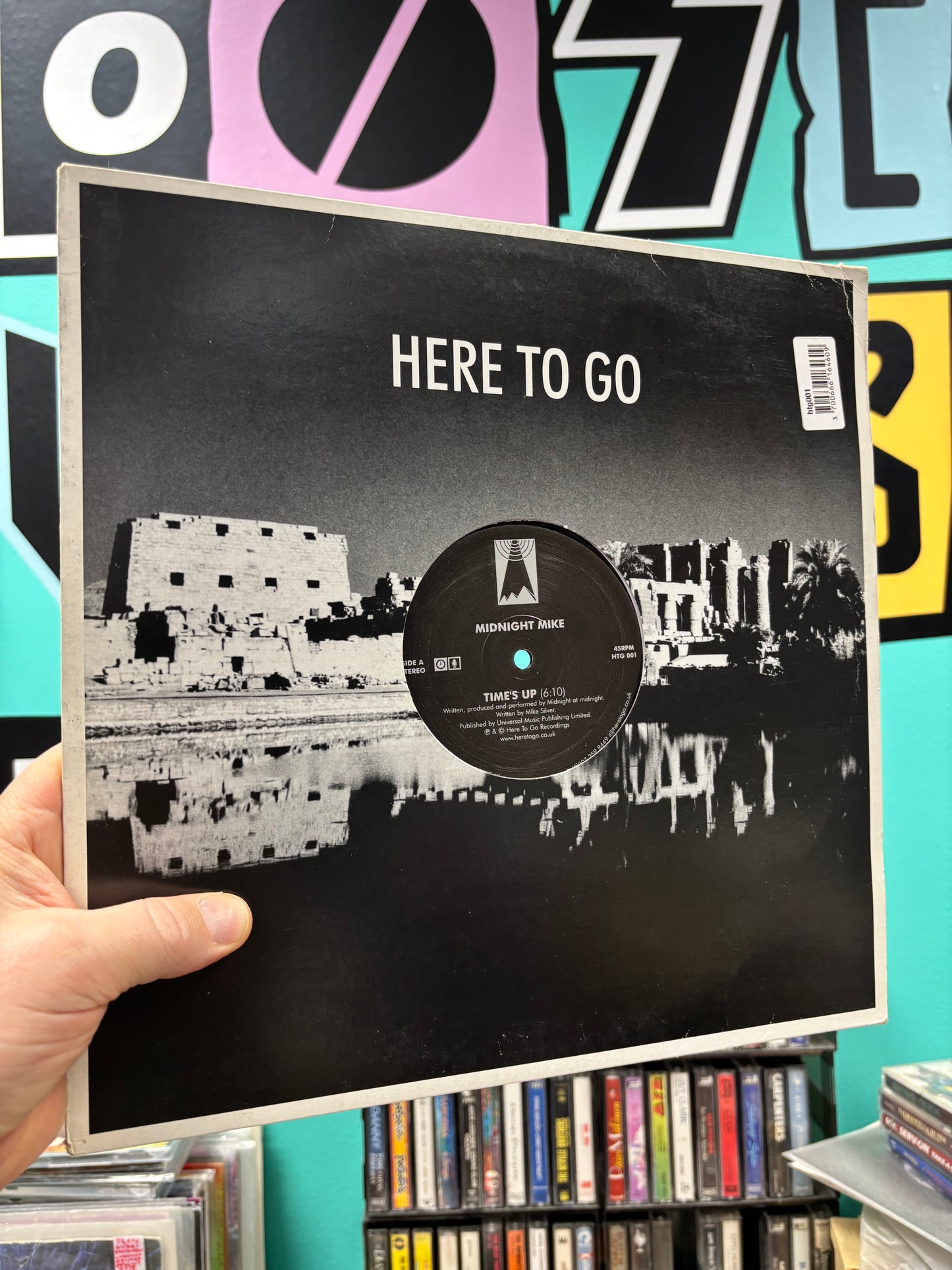 Midnight Mike: Time’s Up, 12inch, Only official pressing, Here To Go, UK 2005