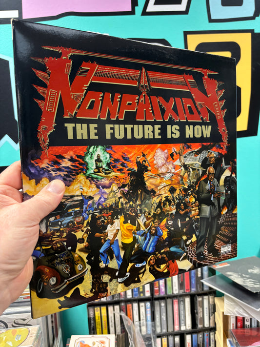 HULLU VARASTOALE -20%‼️‼️‼️Non Phixion: The Future Is Now, 2LP, gatefold, 1st pressing, Landspeed Records, US 2002