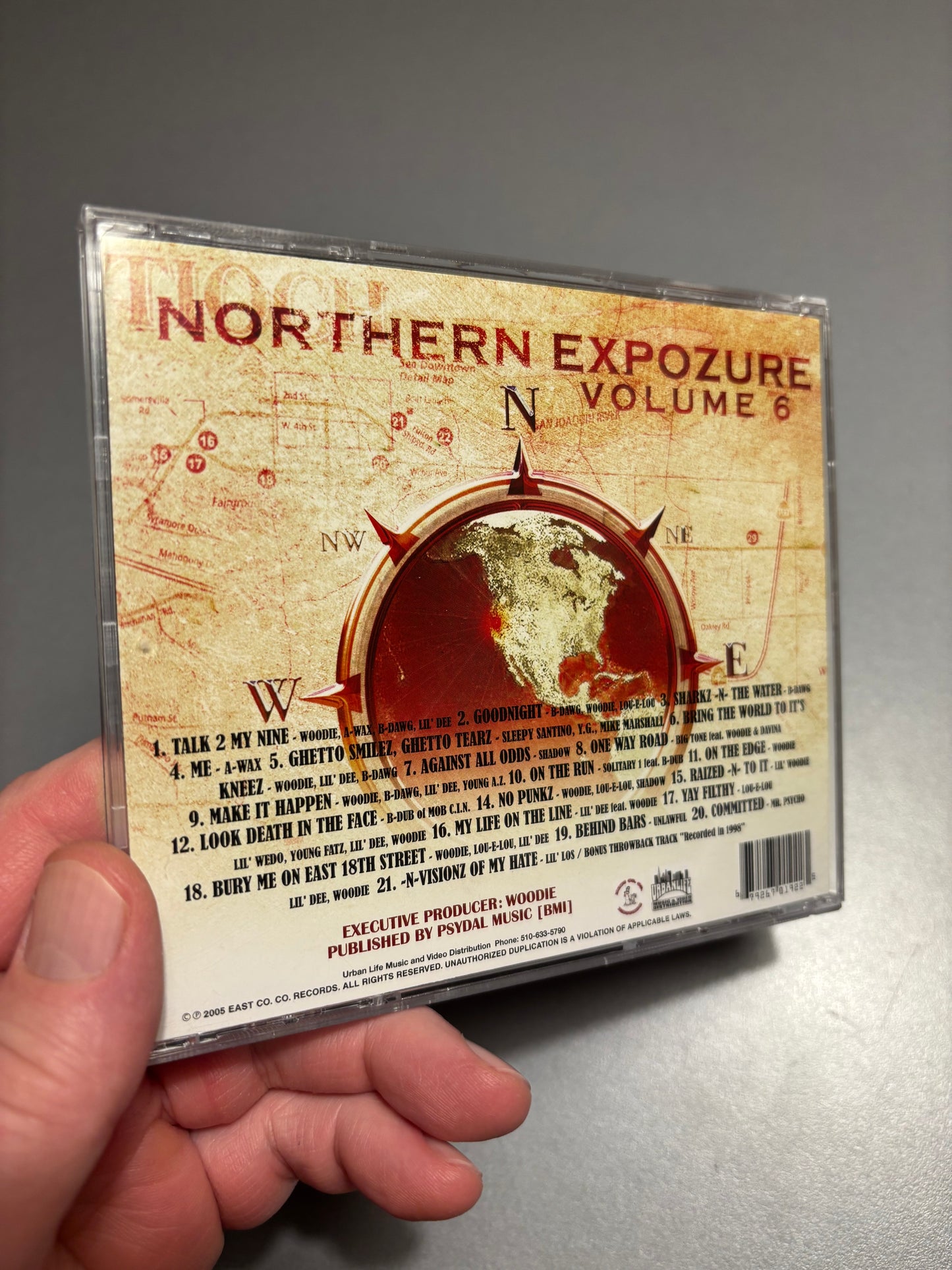 Northern Expozure Volume 6, CD, compilation, reissue, East Co. Co. Records, US 2007?