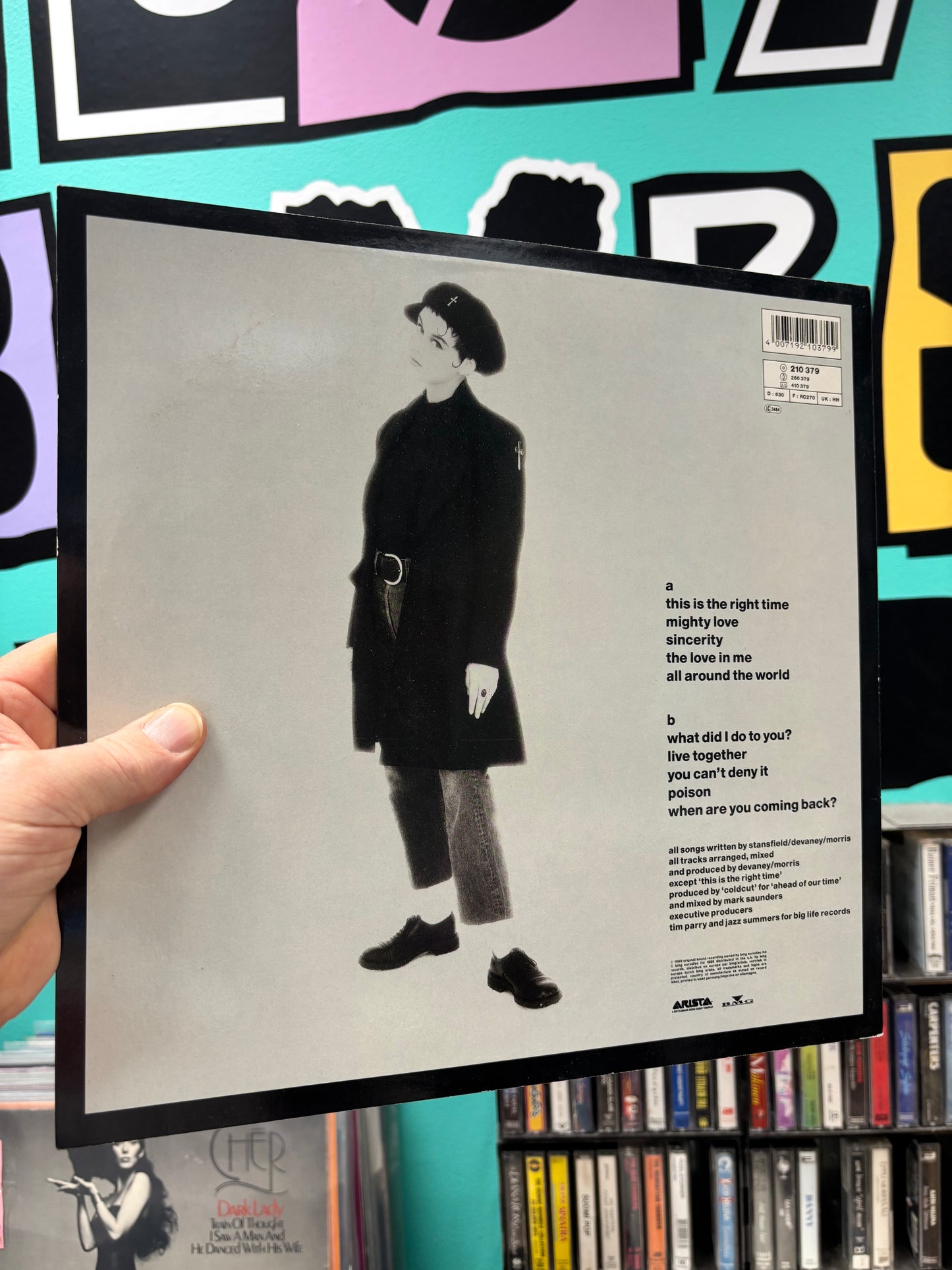 Lisa Stansfield: Affection, LP, Arista, UK & Europe 1989