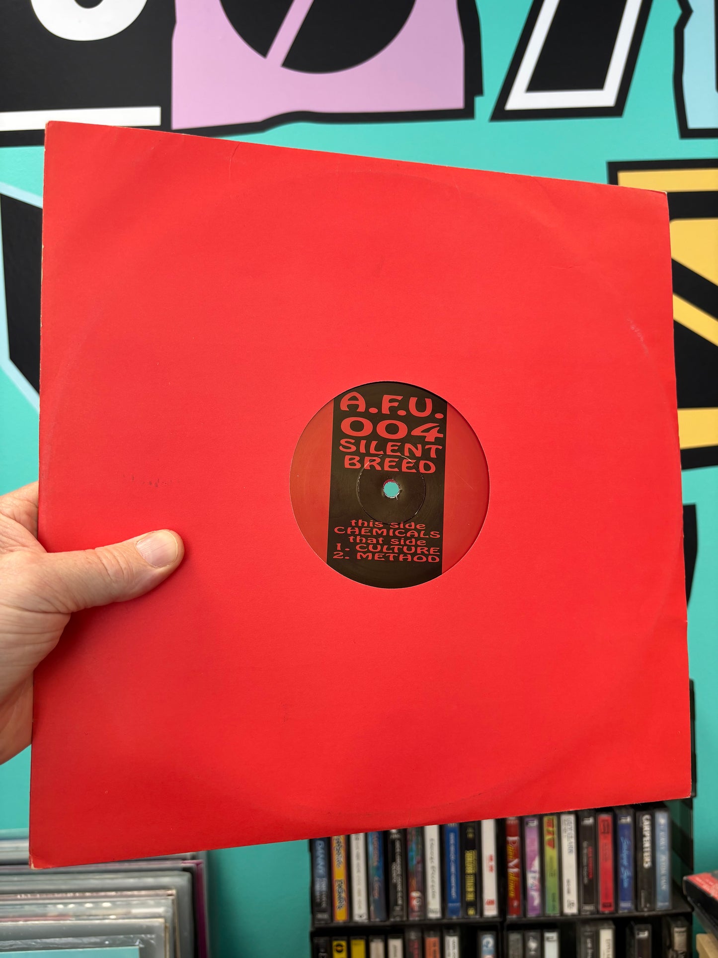 Silent Breed (Thomas Peter Heckmann): Chemicals, 12inch, OG pressing, A.F.U., Germany 1995