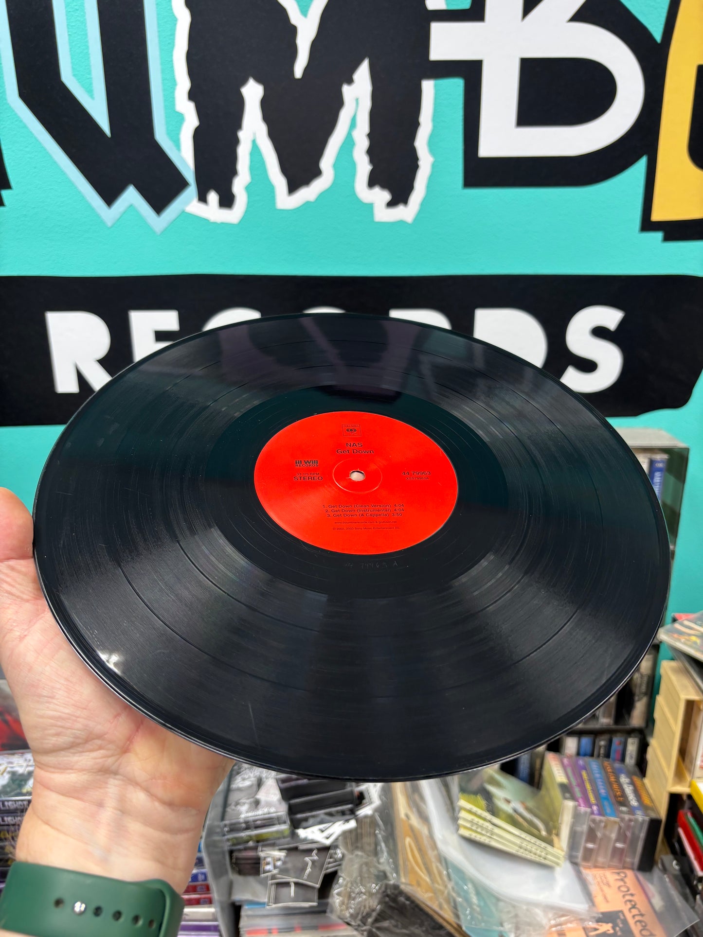 Nas: Get Down/Last Real Nigga Alive, 12inch, 1st pressing, Columbia, US 2003