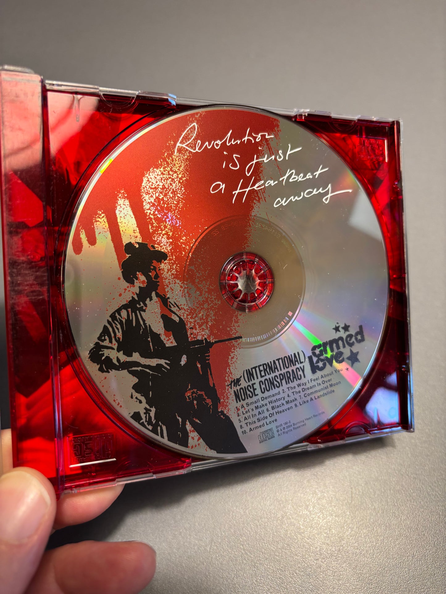 The (International) Noise Conspiracy: Armed Love, CD, Burning Heart Records, Europe 2004