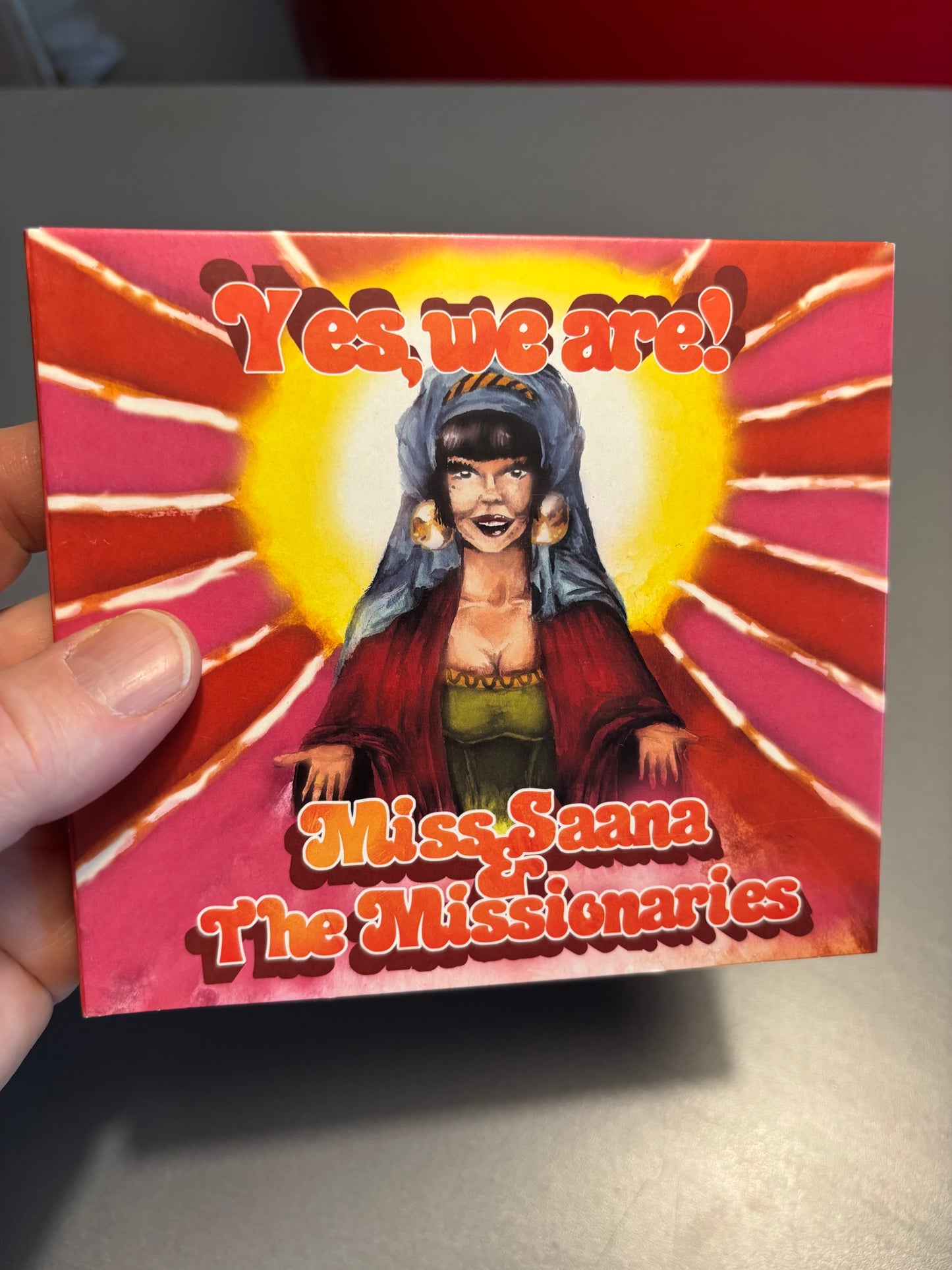 Miss Saana & The Missionaries: Yes, We Are!, CD, Only pressing, Jupiter, Finland 2009