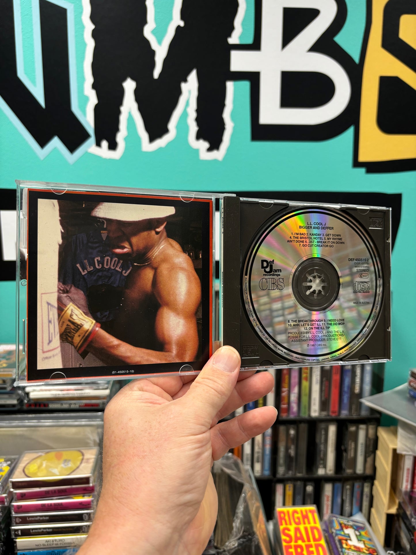 L.L.Cool J: Bad, CD, Def Jam Recordings, Europe 1987