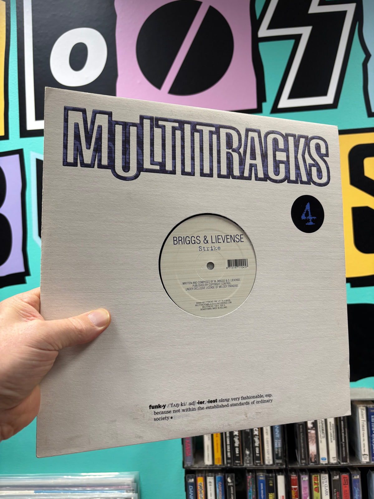 Briggs & Lievense: Strike/New Style, 12inch, Only official pressing, Multitracks Records, Netherlands 2004