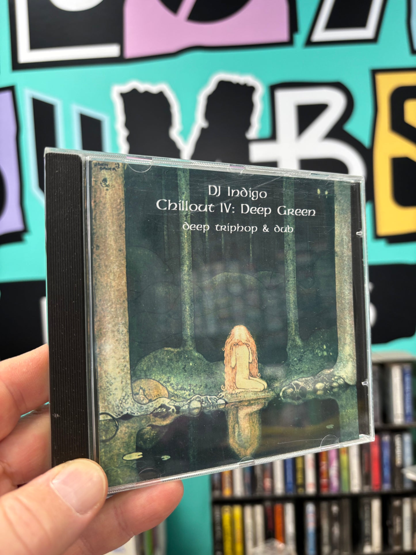 DJ Indigo: Chillout IV: Deep Green - Deep Trip Hop & Dub, CDr, Only pressing, Self-Released, Finland 1990’s?