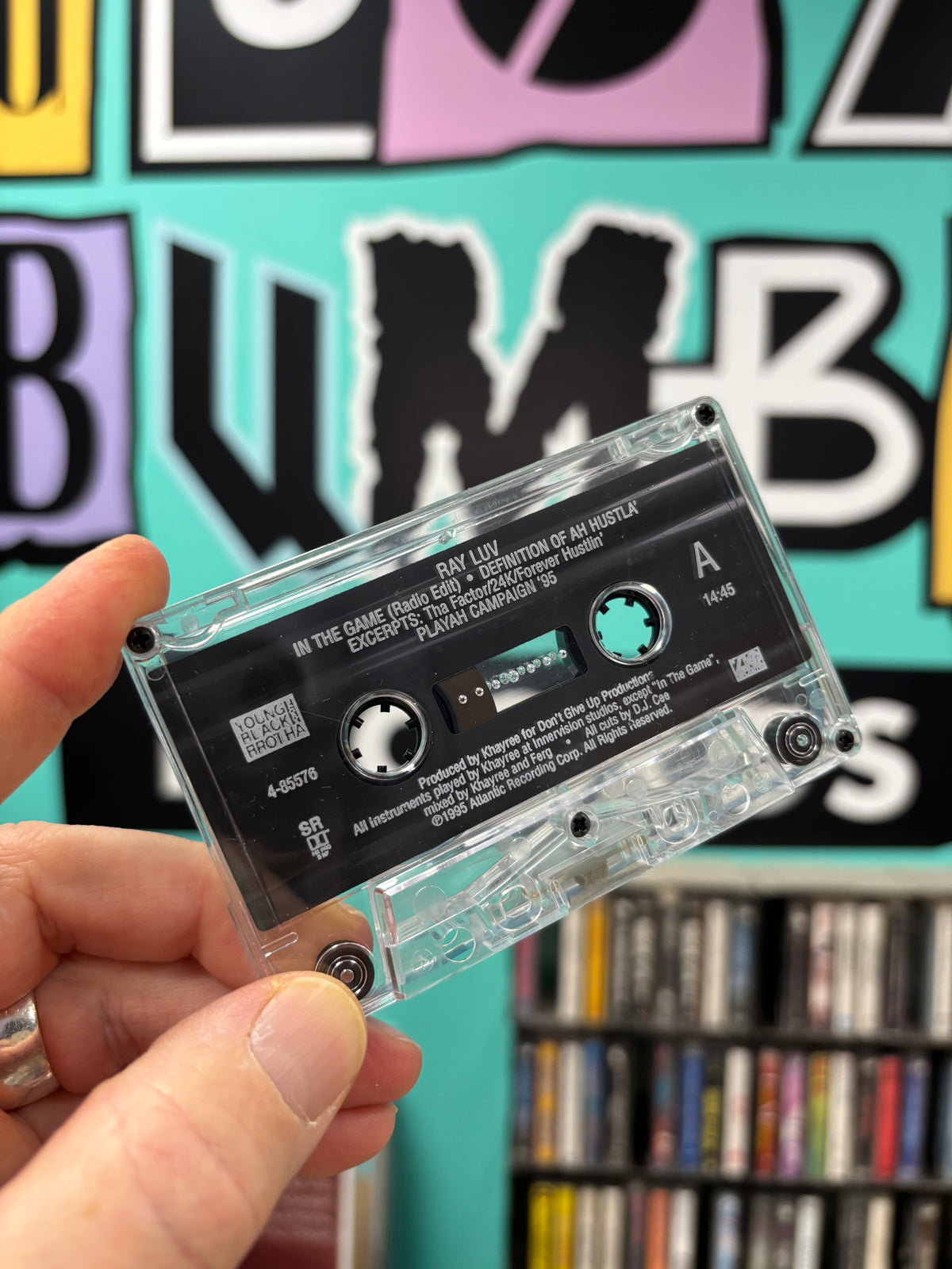 Ray Luv: In The Game, cassette Maxi-Single, Atlantic, Young Black Brotha Records, US 1995