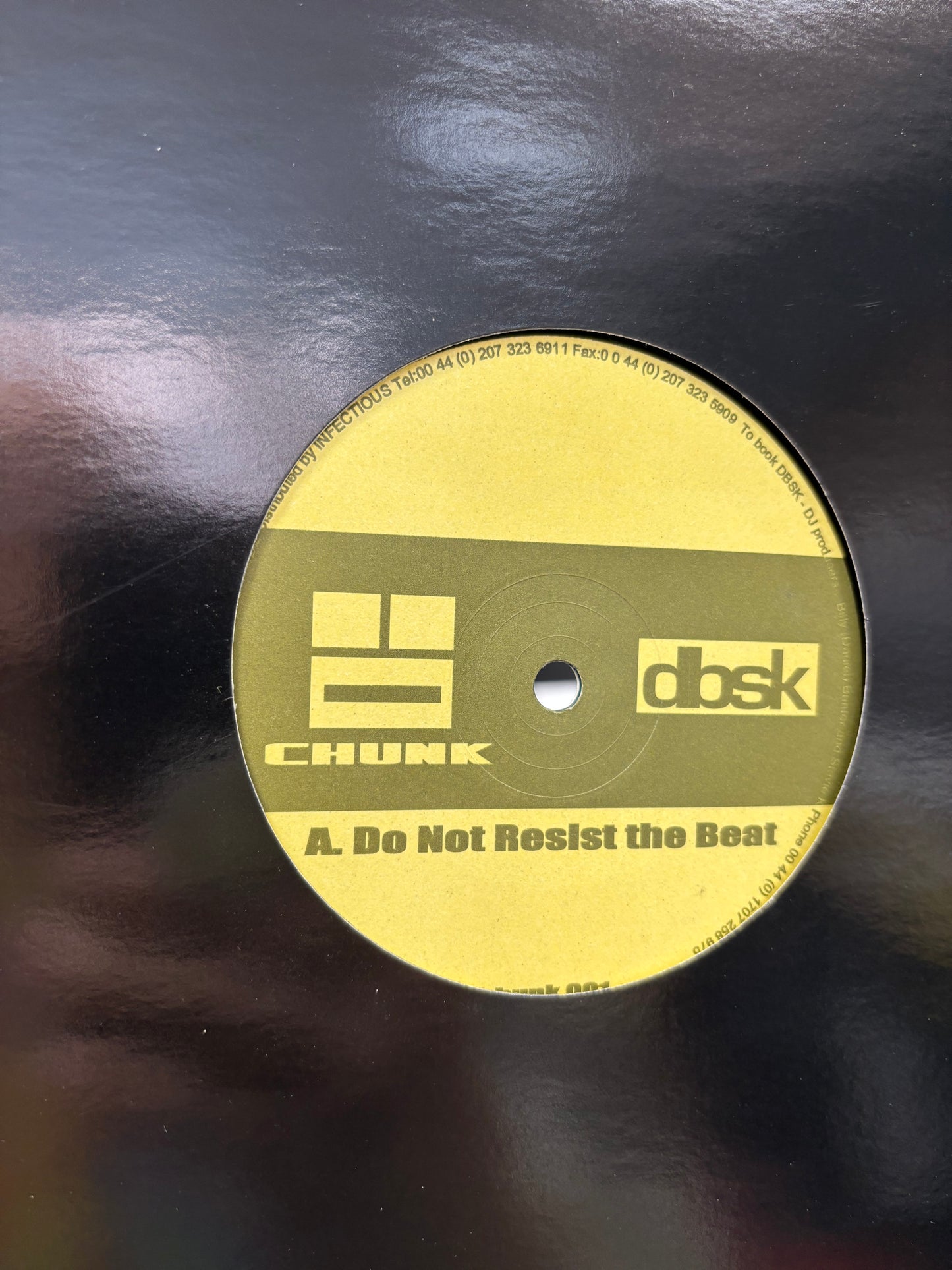 DBSK: Do Not Resist The Beat/I’ll Be There, 12inch, Only pressing, Chunk, UK 1999