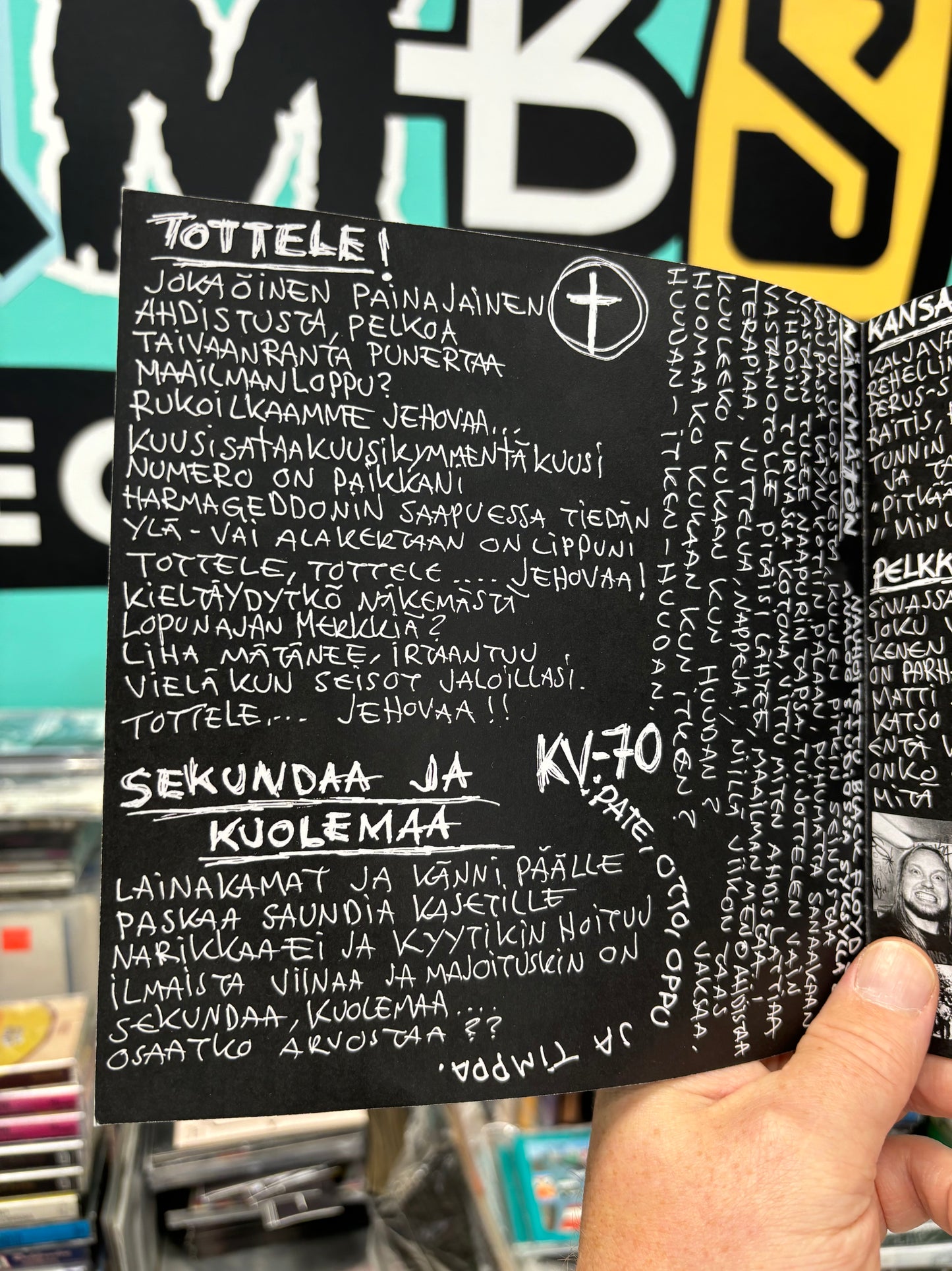 Kiljuvelka-70: Tottele!, EP, 7inch, Only pressing, Kilju-Tuotanto, Rämekuukkeli, Finland 2014