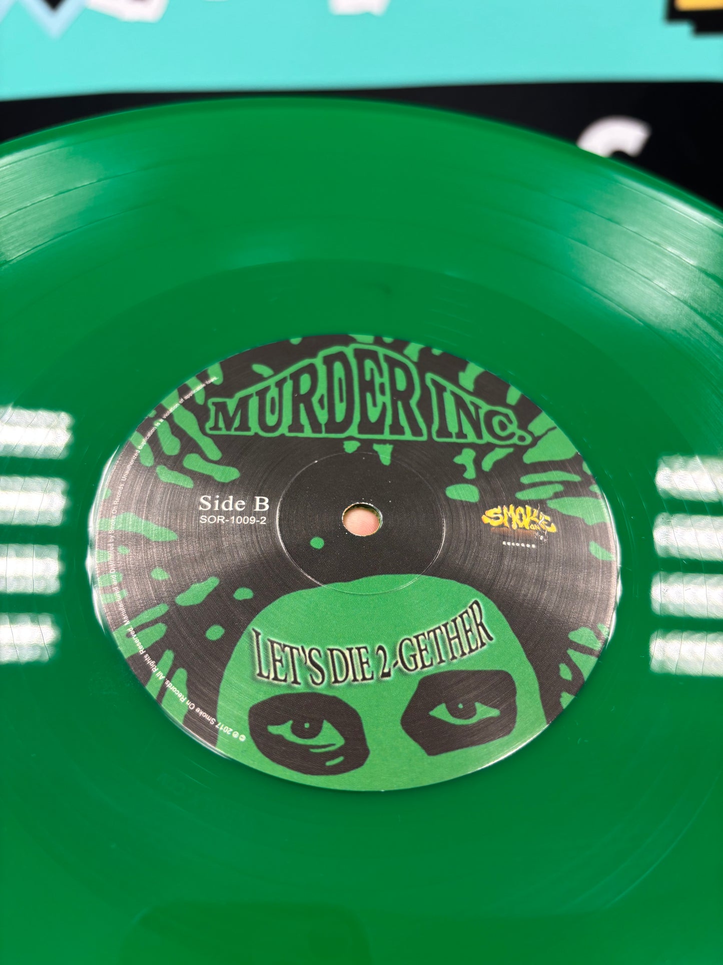 Murder Inc. : Let’s Die 2-Gether, reissue, 2LP, Limited Edition, Numbered, Green, Smoke On Records, Germany 2017