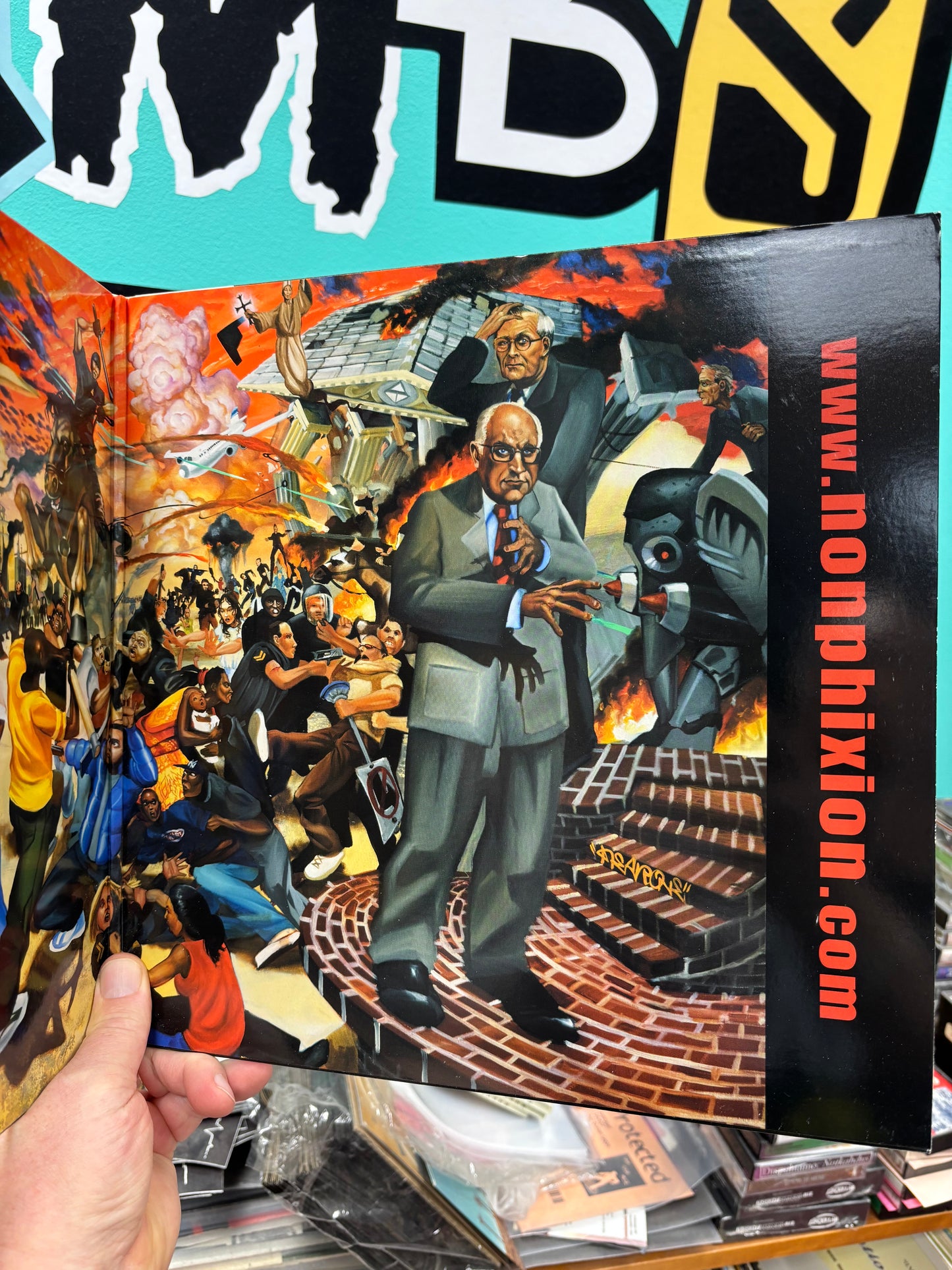 Non Phixion: The Future Is Now, 2LP, 1st pressing, gatefold, Landspeed Records, US 2002