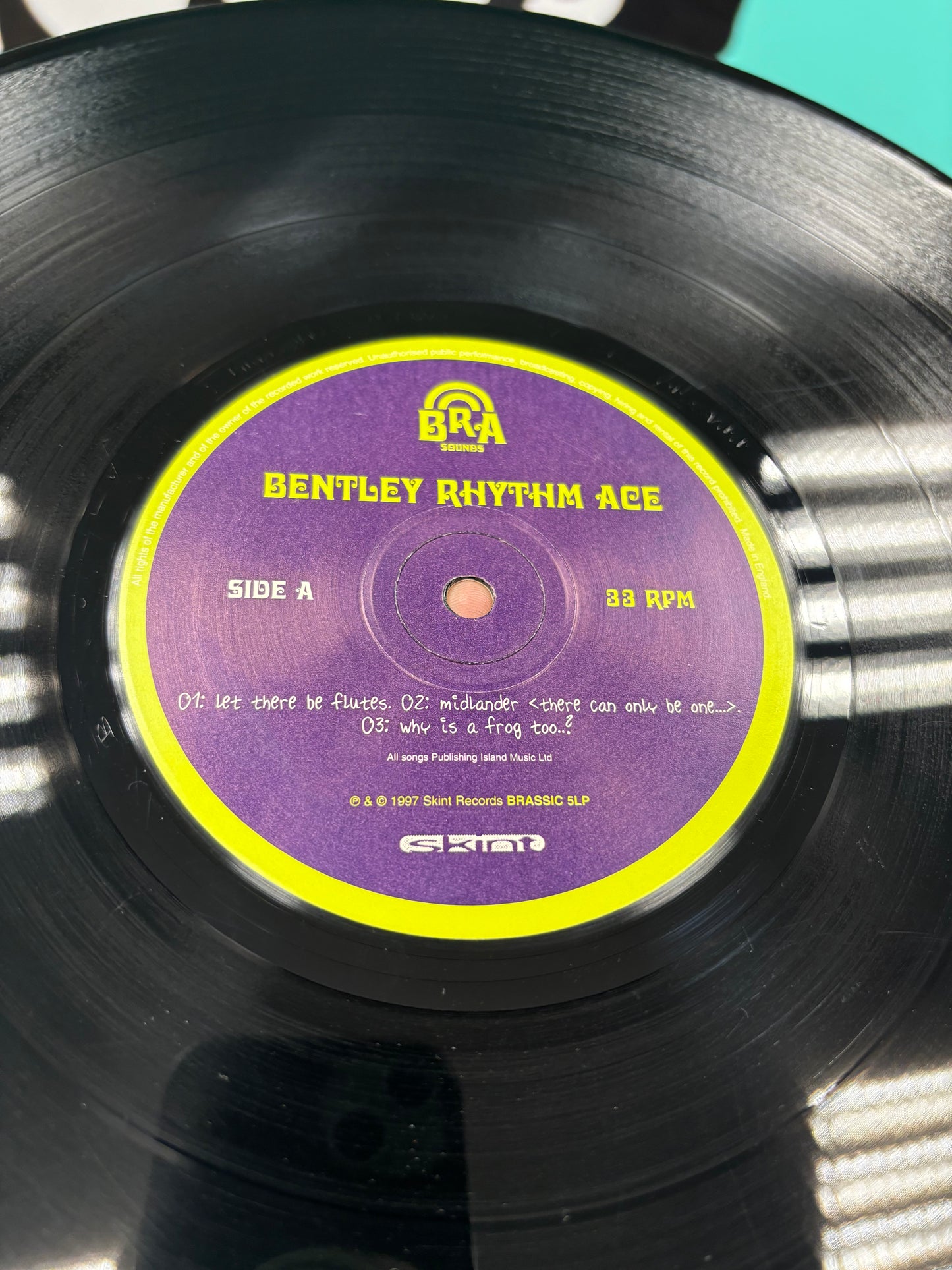 Bentley Rhythm Ace: Bentley Rhythm Ace, 2LP, gatefold, OG pressing, Skint, UK 1997