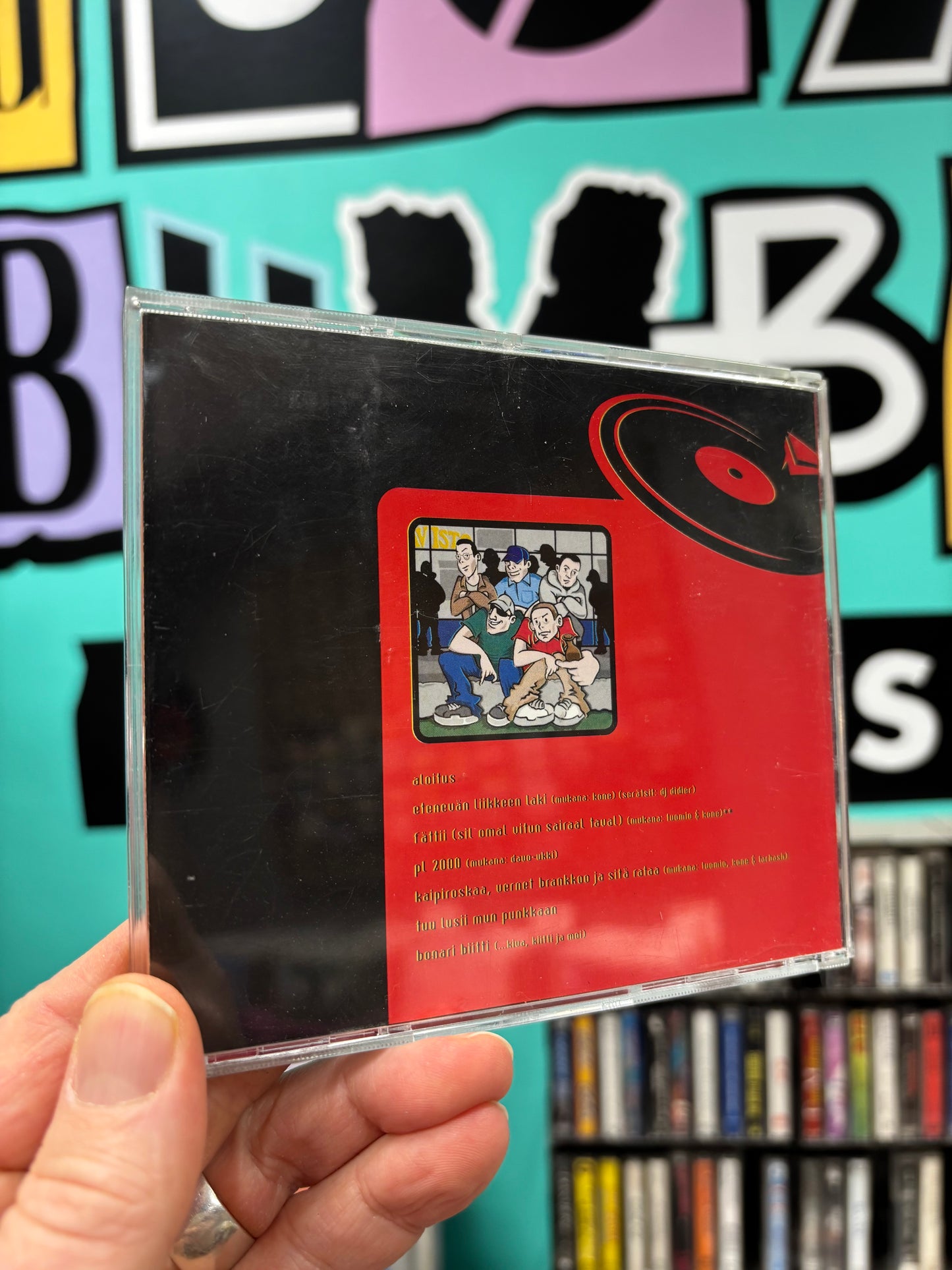 Kehäkettu & Setä Koponen: EP, CD, Only CD pressing, 21” Produktio, Finland 2000