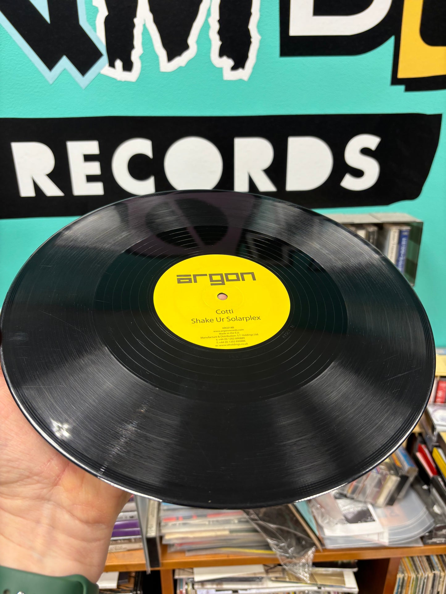 Cotti vs Mr. Party featuring Jammer: Dem Fi Now/Cotti: Shake Ur Solarplex, 12inch, Only official pressing, Argon, US 2008