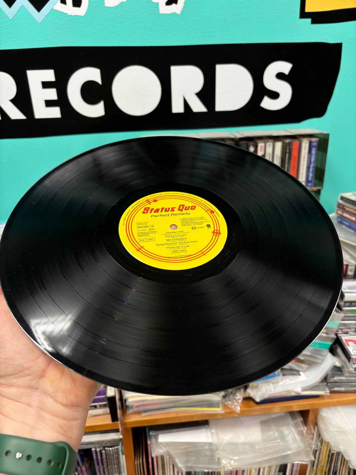 Status Quo: Perfect Remedy, LP, Vertigo, Phonogram, Europe 1989
