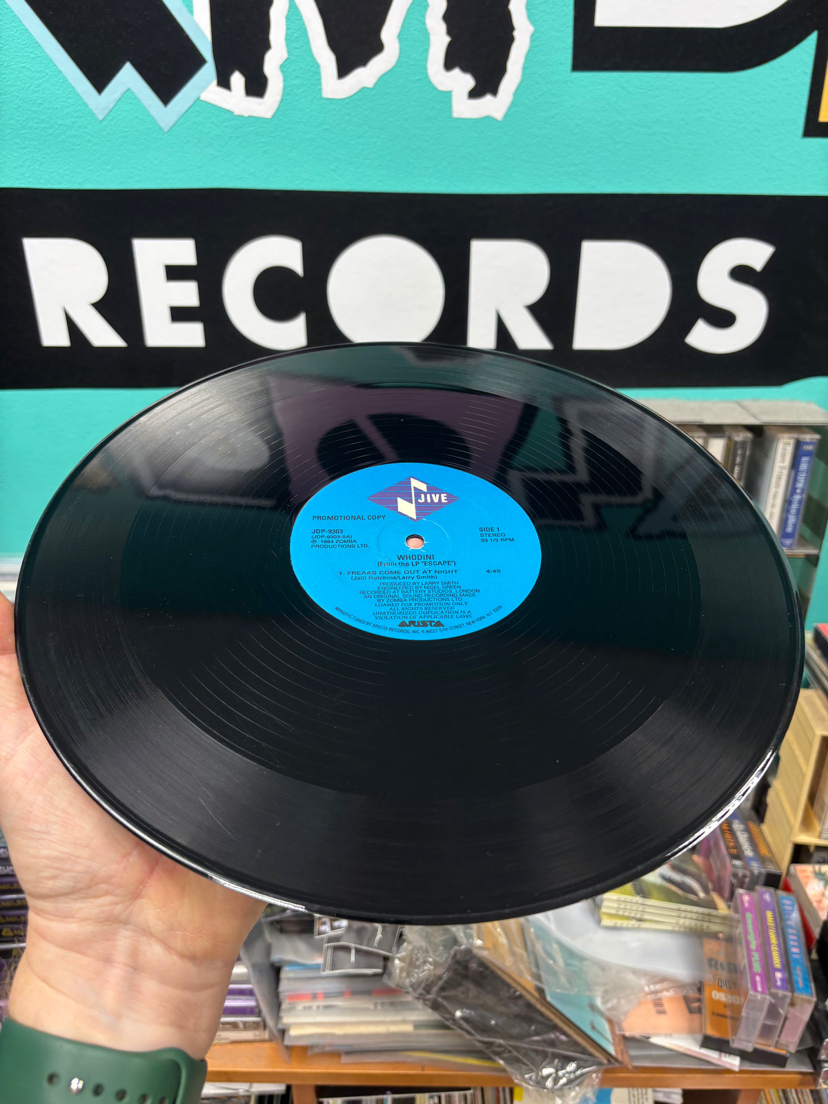 Whodini: Freaks Come Out At Night, 12inch, reissue, promo, Jive, US year?