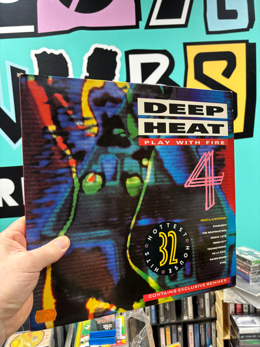 Deep Heat 4 - Play With Fire, 2LP, gatefold, Telstar, UK & Ireland 1989